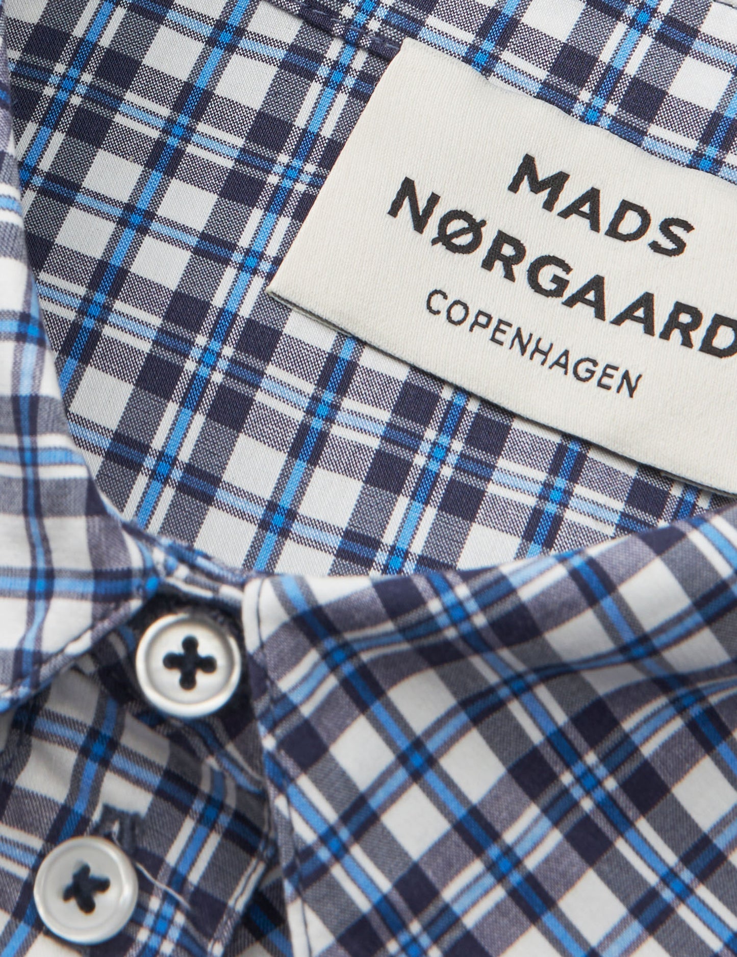 Poplinda Clara Shirt, Parisian Night Check