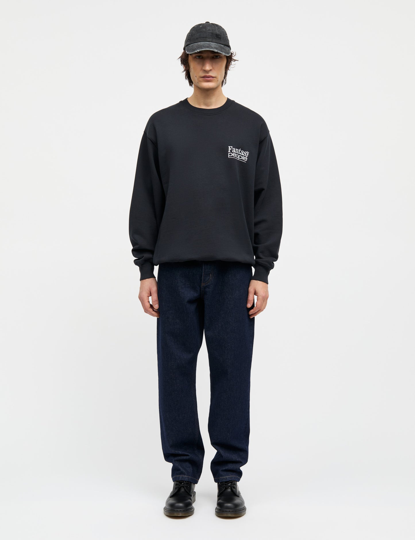 Tough Hawk Fantasy Crew Sweat, Black