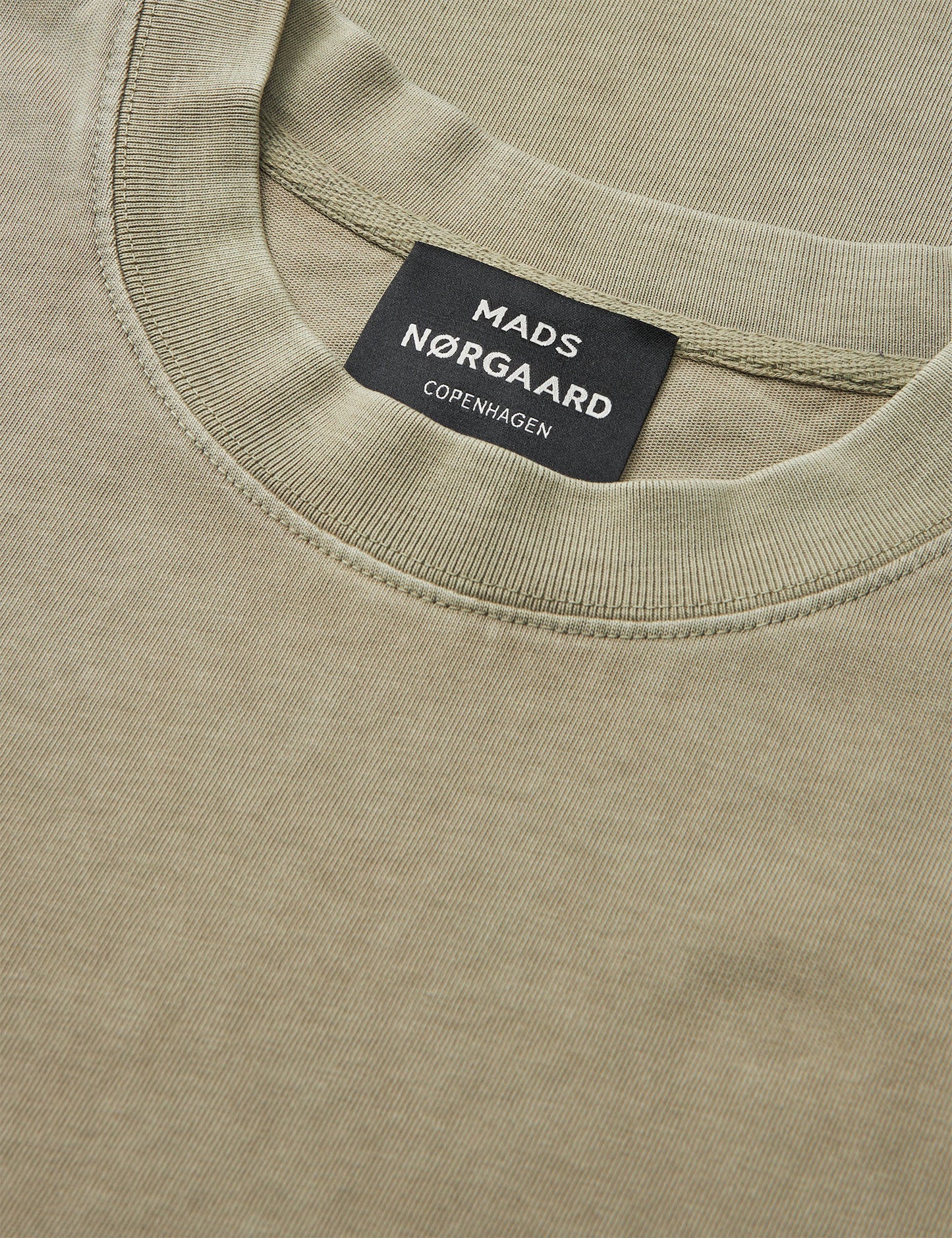 Combed Jersey Dye Thorbjørn Tee, Silver Sage