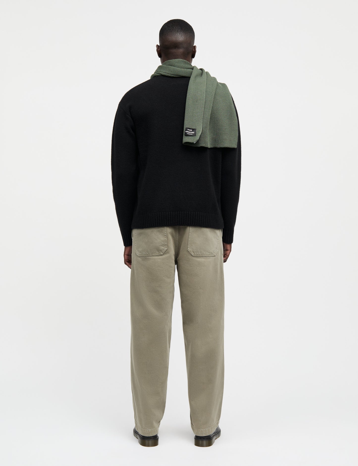 Wool Arne Scarf, Four Leaf Clover