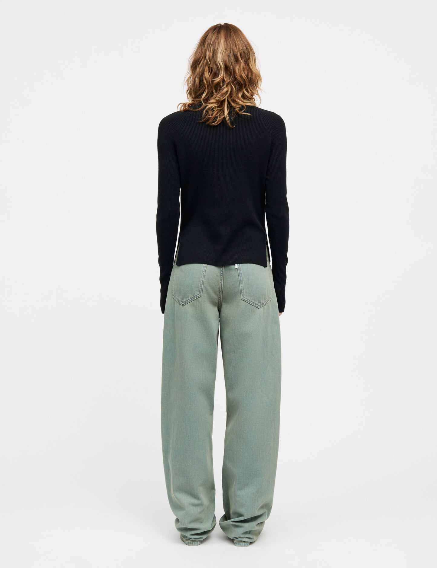 Fine Merino Ida Knit, Black