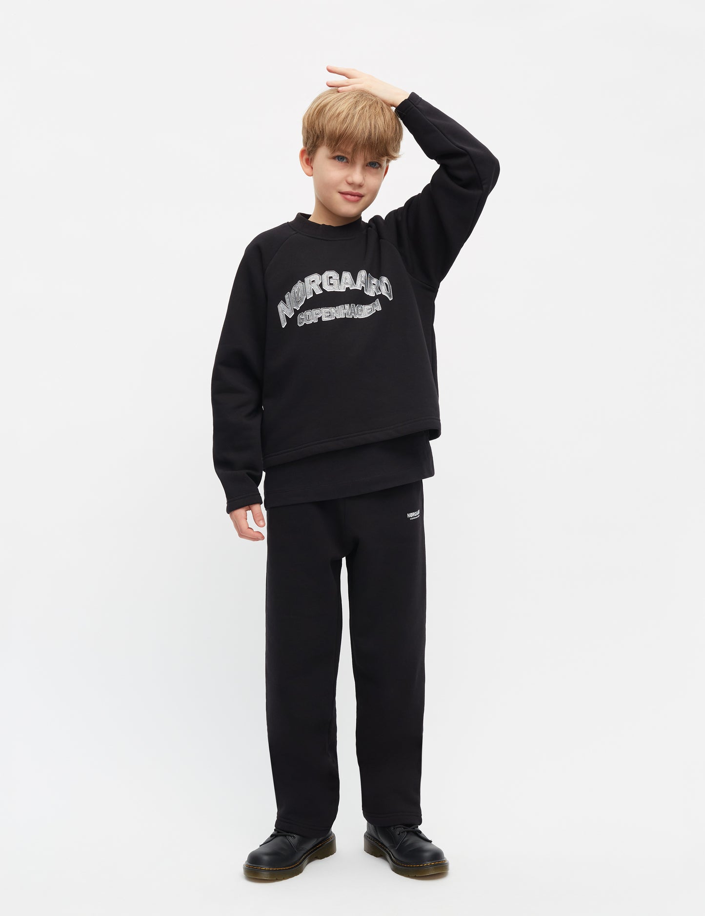 Mix Sweat Alia Sweatshirt, Jet Black