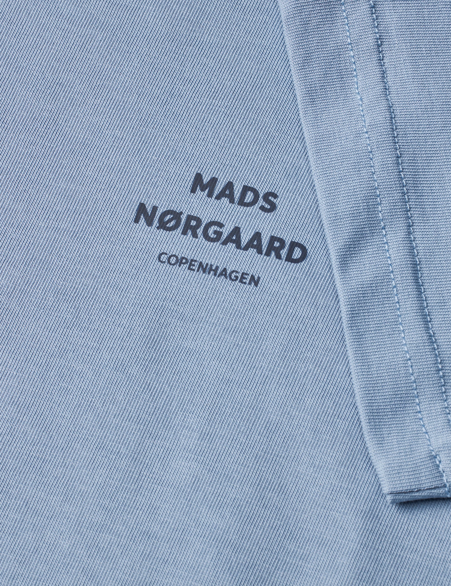 Printed Logo Thorlino Tee, Faded Denim