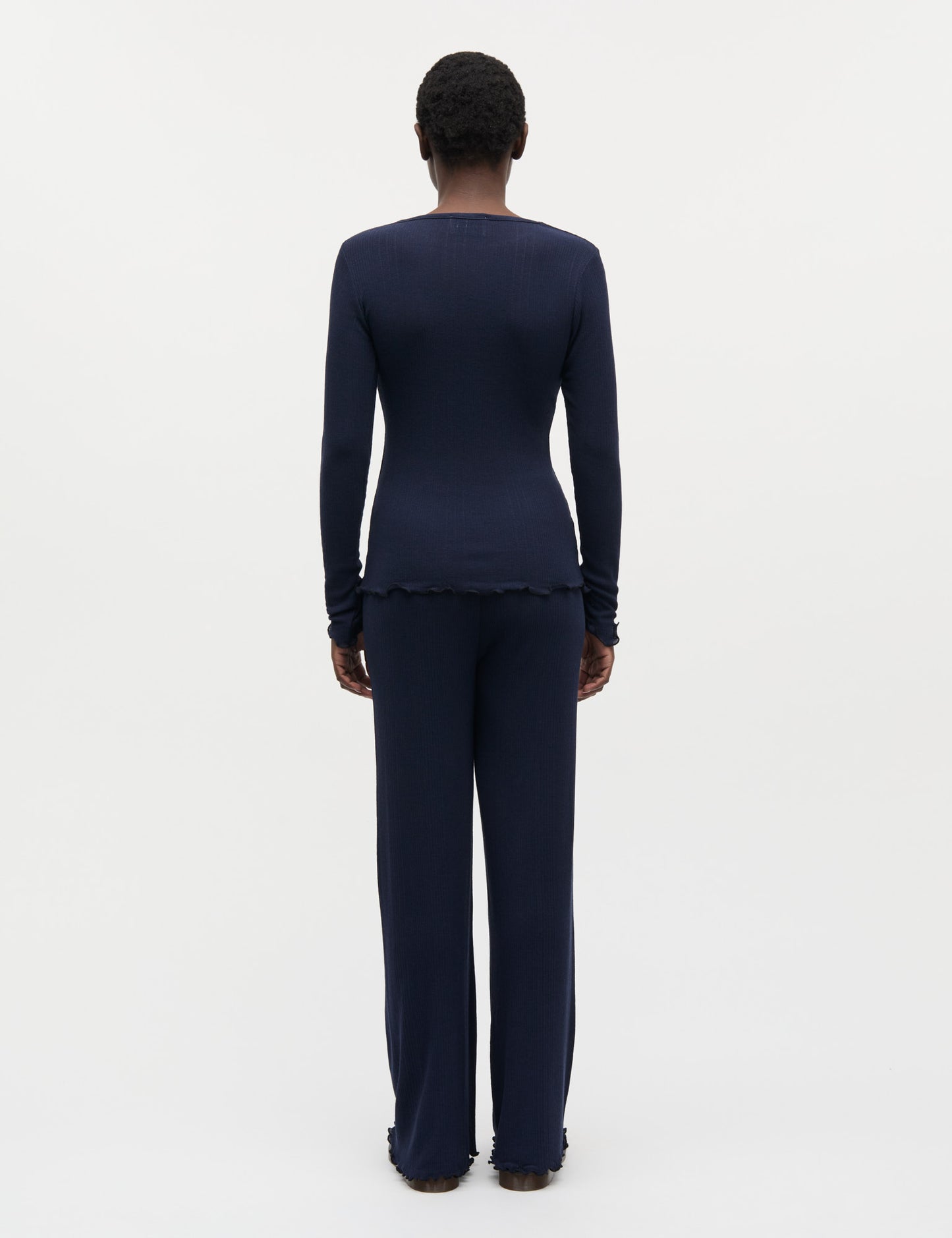 Point Wool Hedwig Pants, Parisian Night