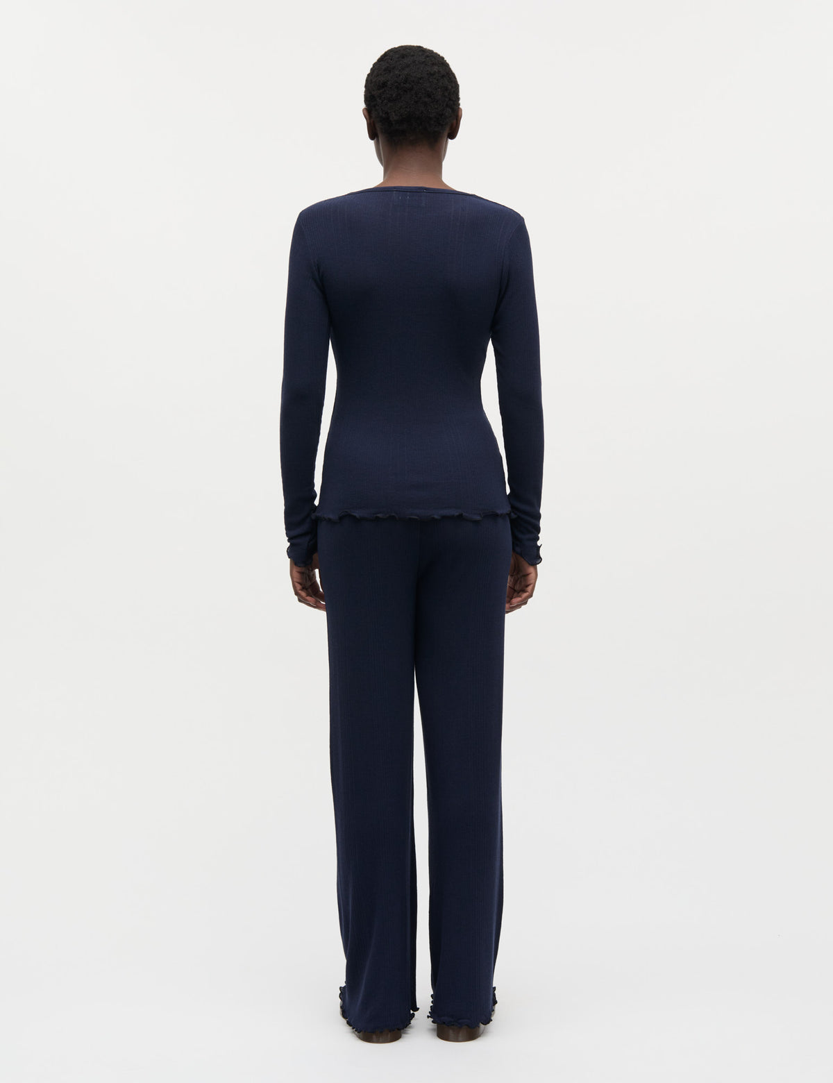 Point Wool Hedwig Pants, Parisian Night