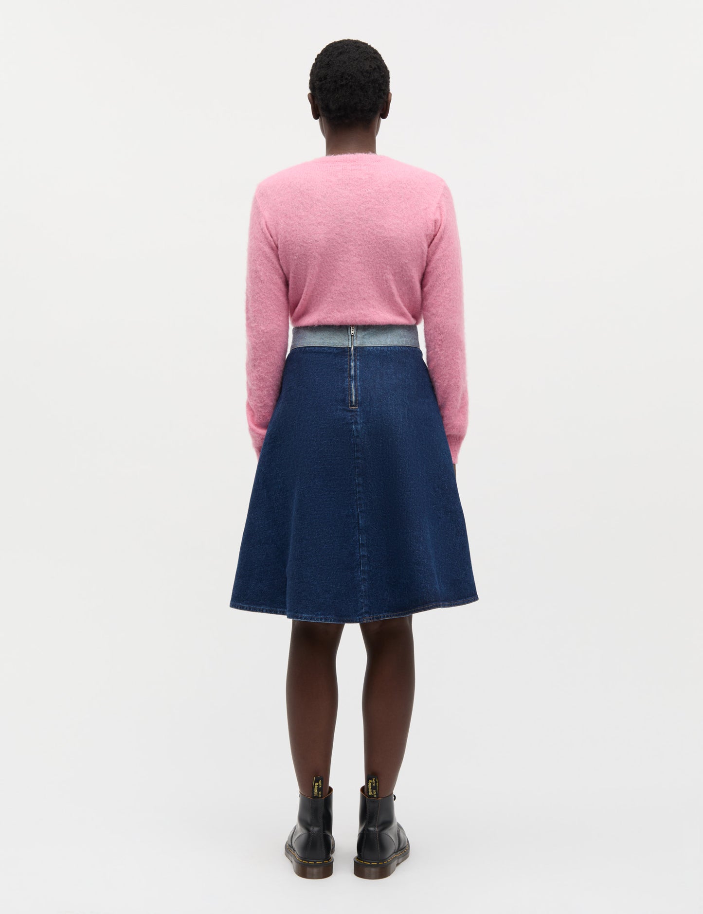 Garzati Peach Cardigan, Carmine Rose