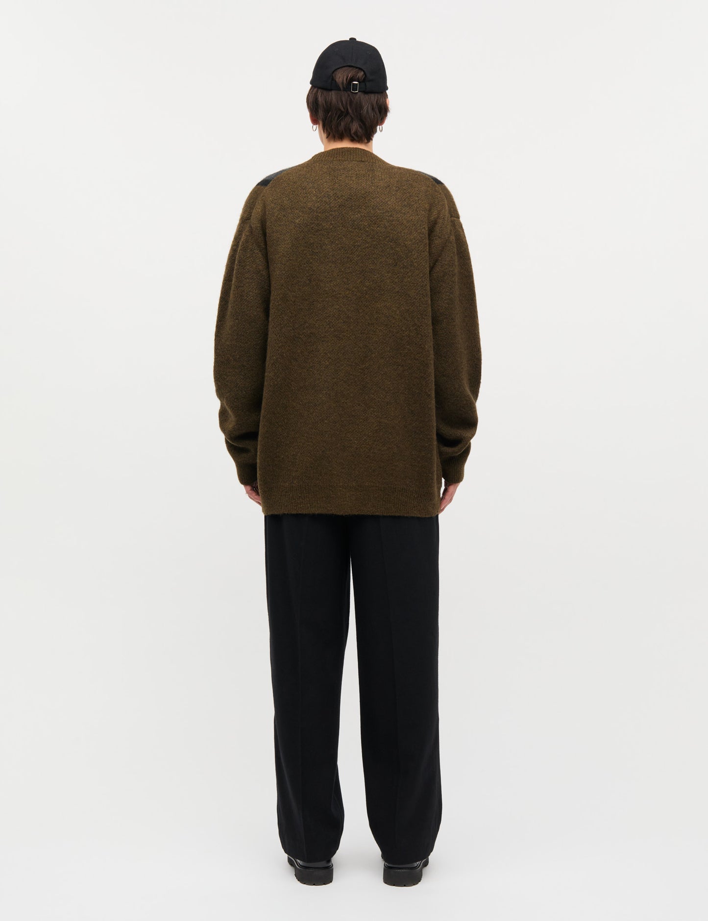 Comfy Wool Vilhelm Stripe Cardigan Knit, Beech