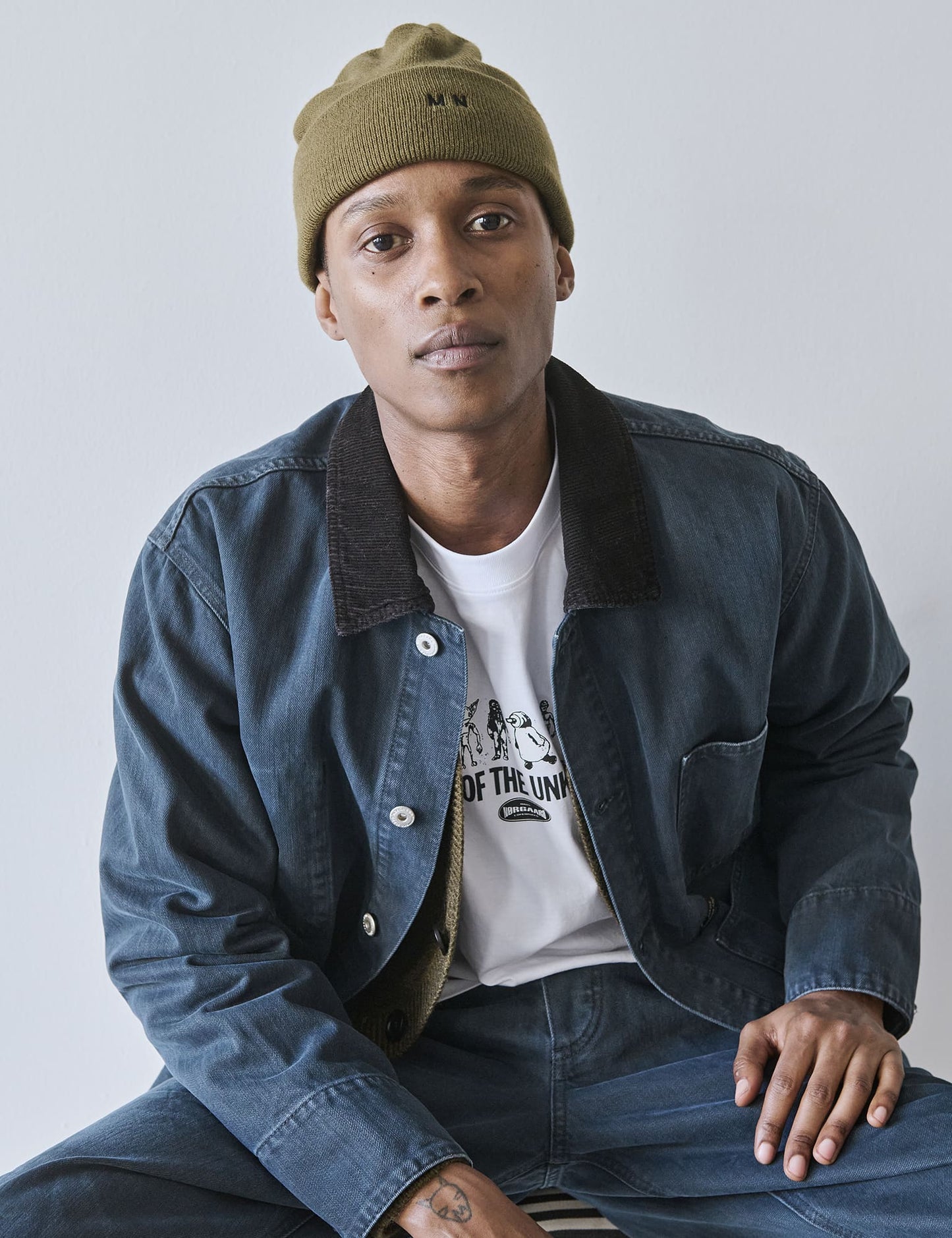 Soil Denim Chore Jacket, Parisian Night