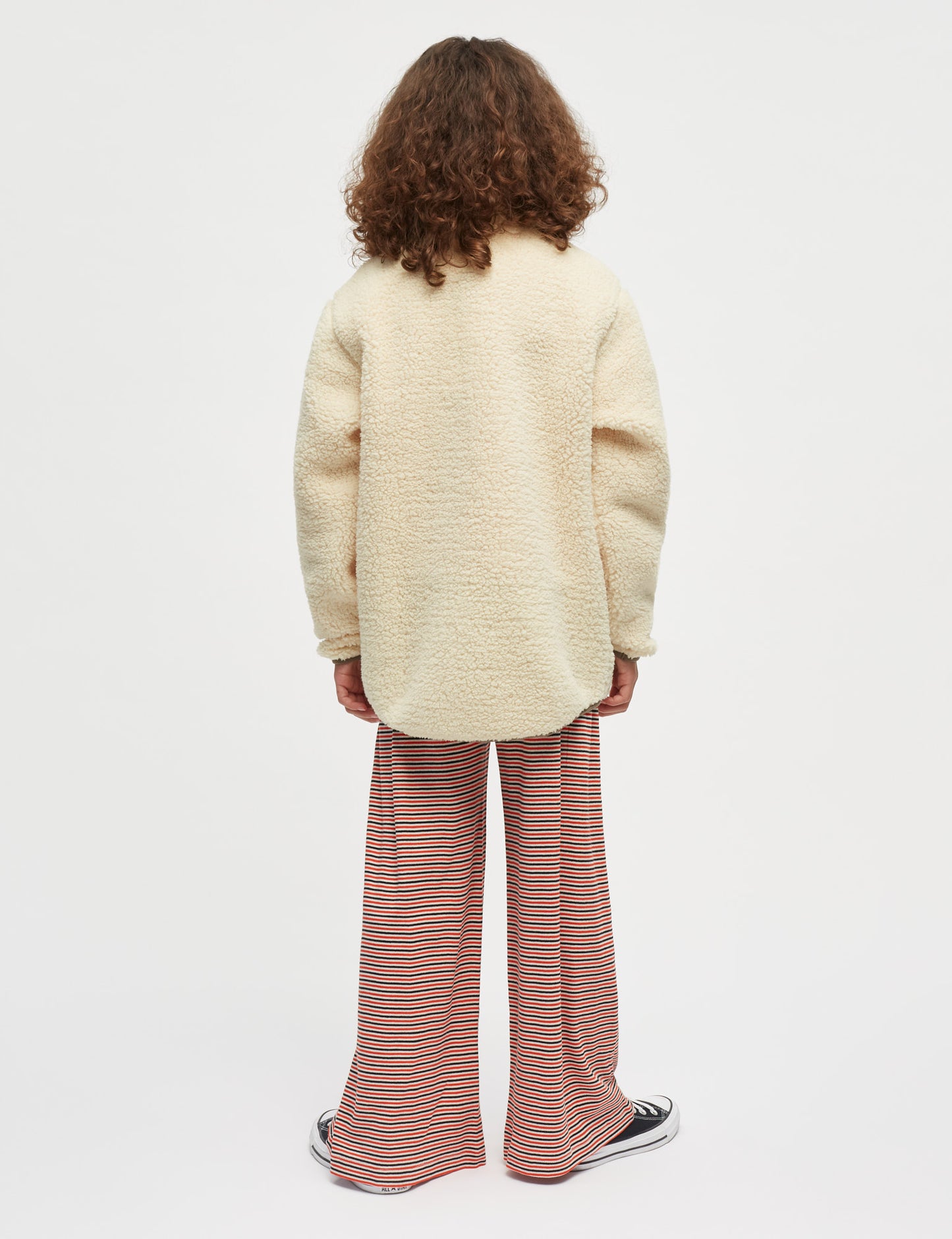 Teddy Fleece Jeffo Jacket, Vanilla Custard