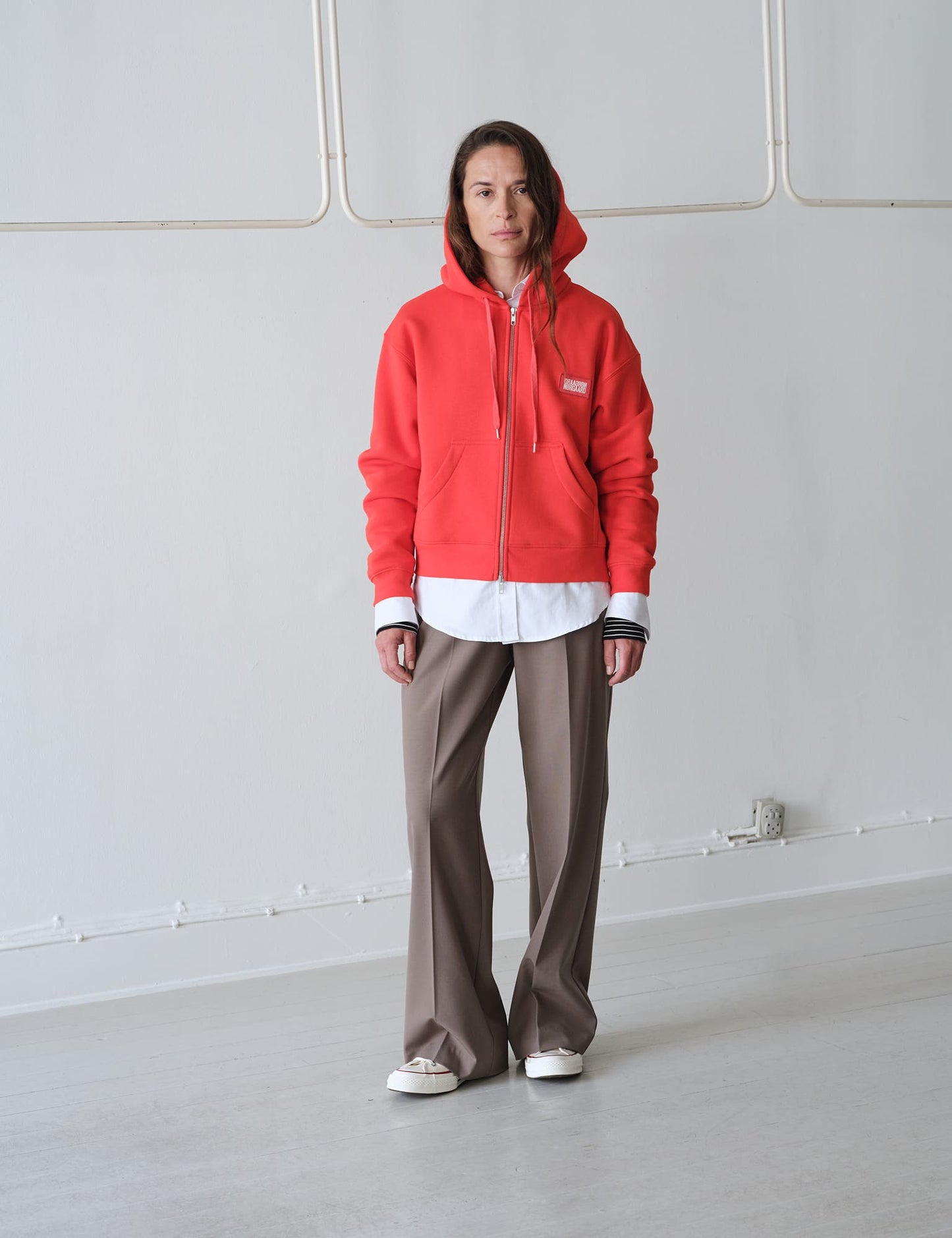 Dense Weave Carlson Pants, Walnut