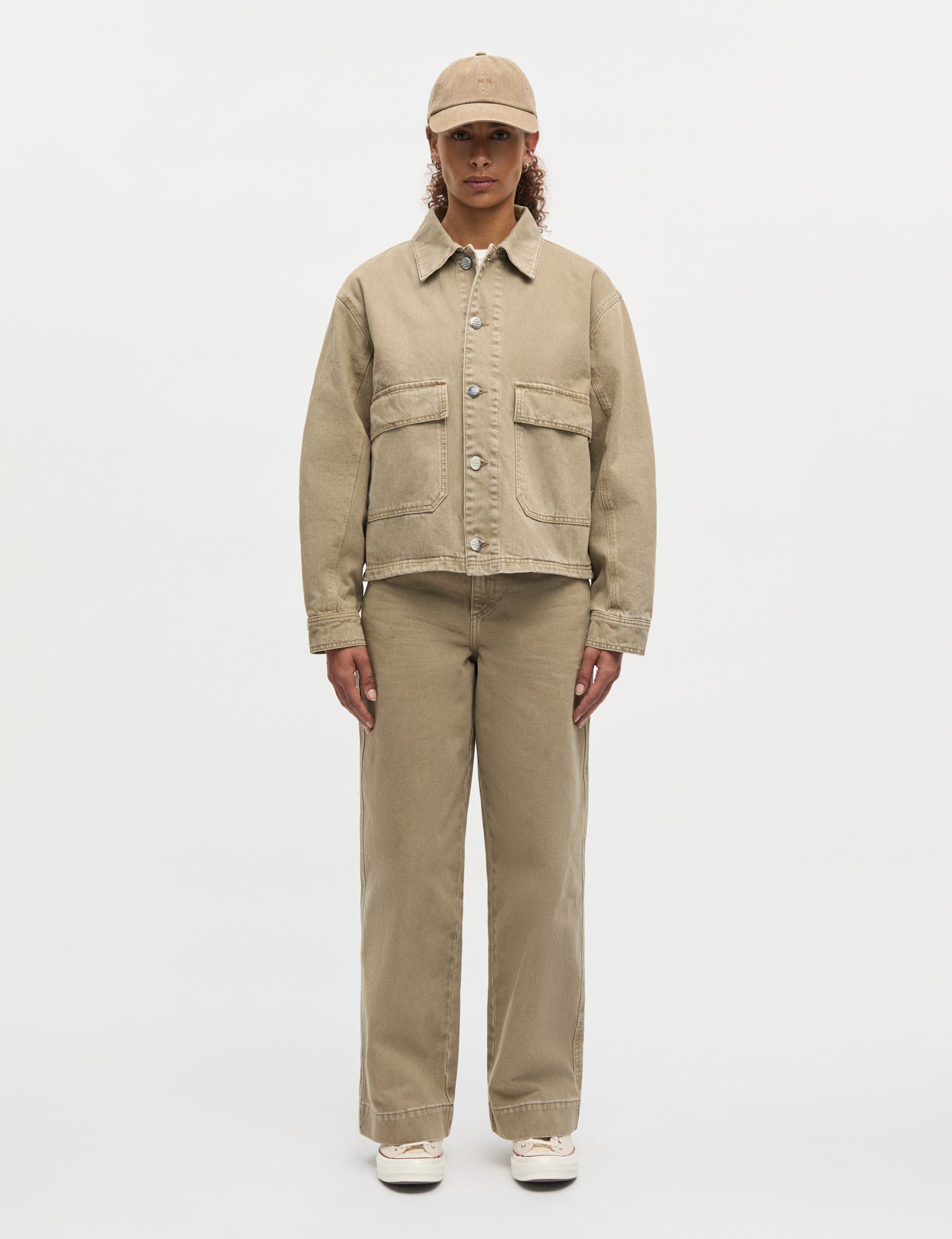 Soil Denim Solar Pad Jacket, Overland Trek – MADS NØRGAARD Soil Denim Solar Pad Jacket, Overland Trek – MADS NØRGAARD