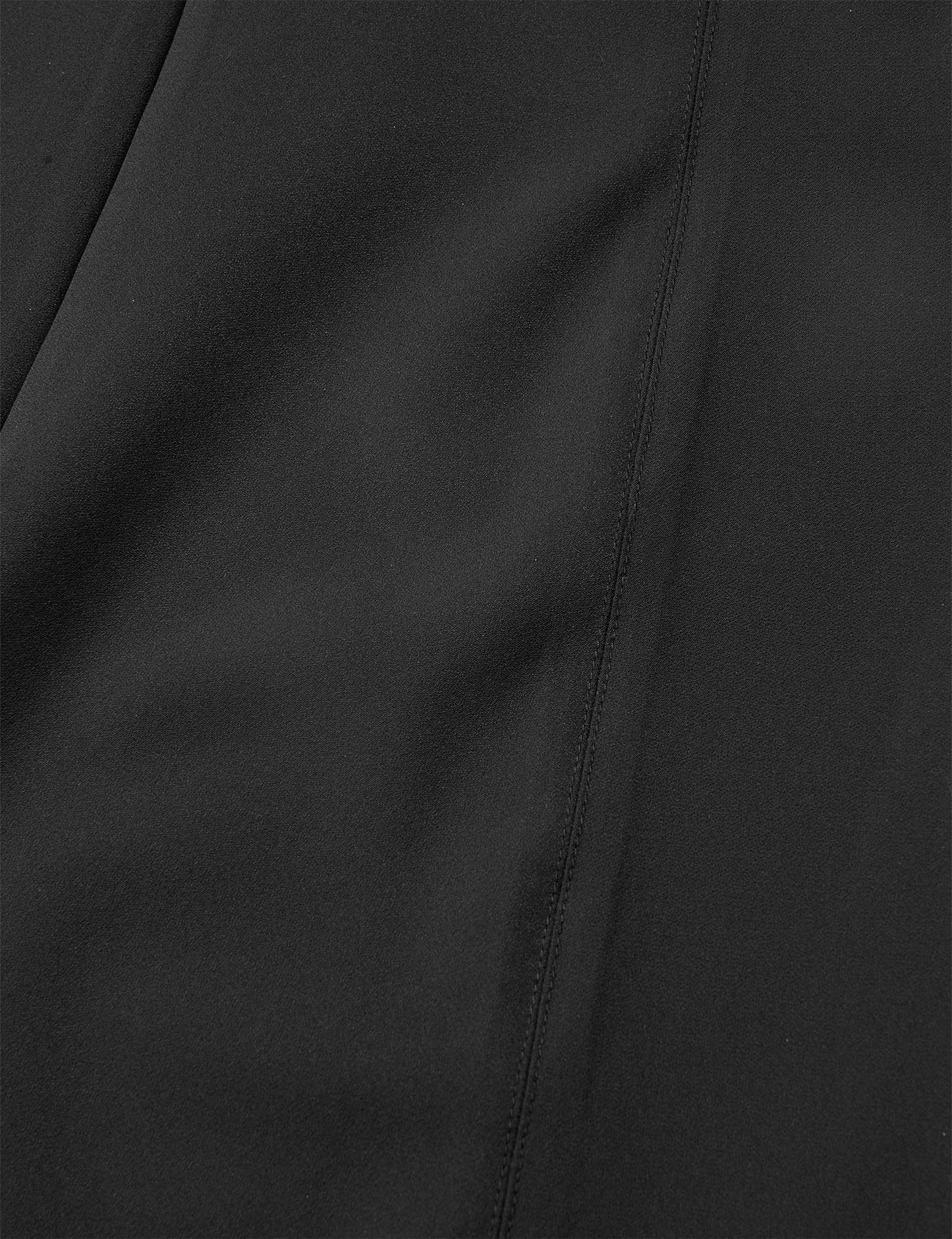 Stretchy Nylon Roberta Skirt, Black