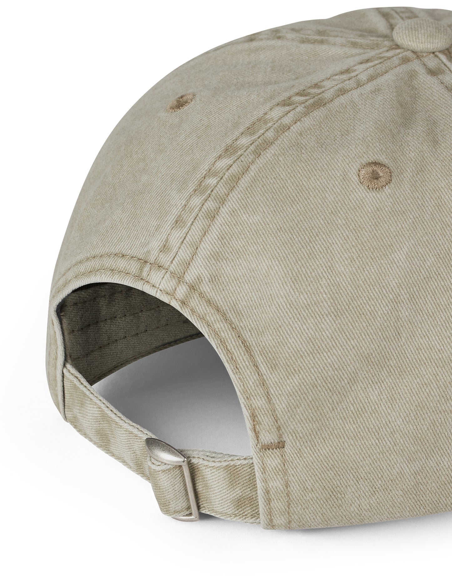 Washed Cotton Twill Coal Cap, Castle Wall