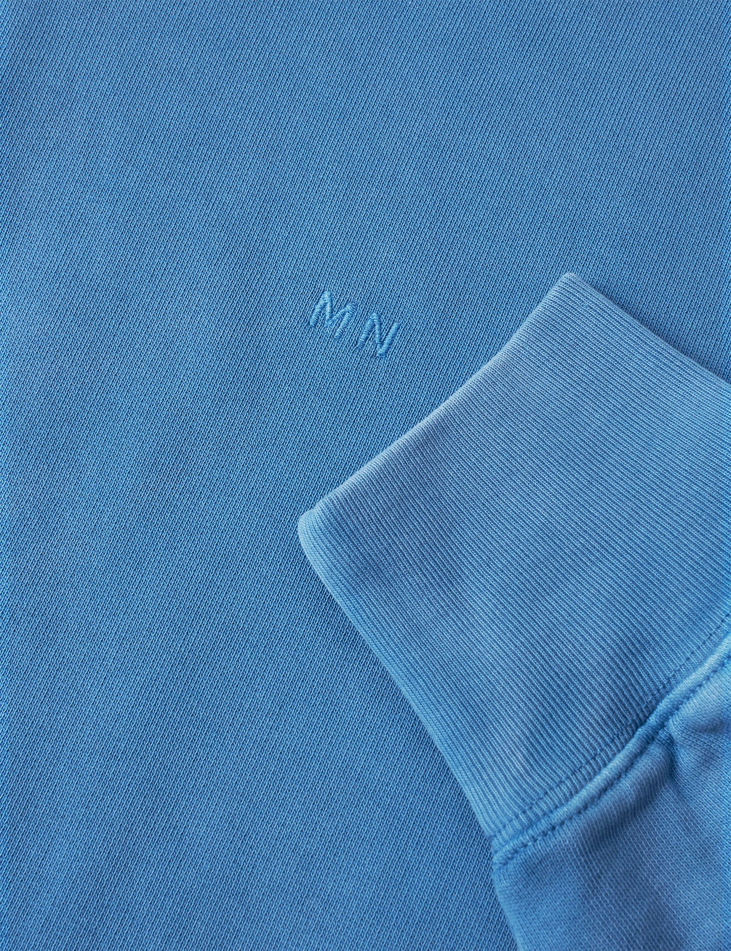 Compact Cotton Gable Sweat, Bright Cobalt