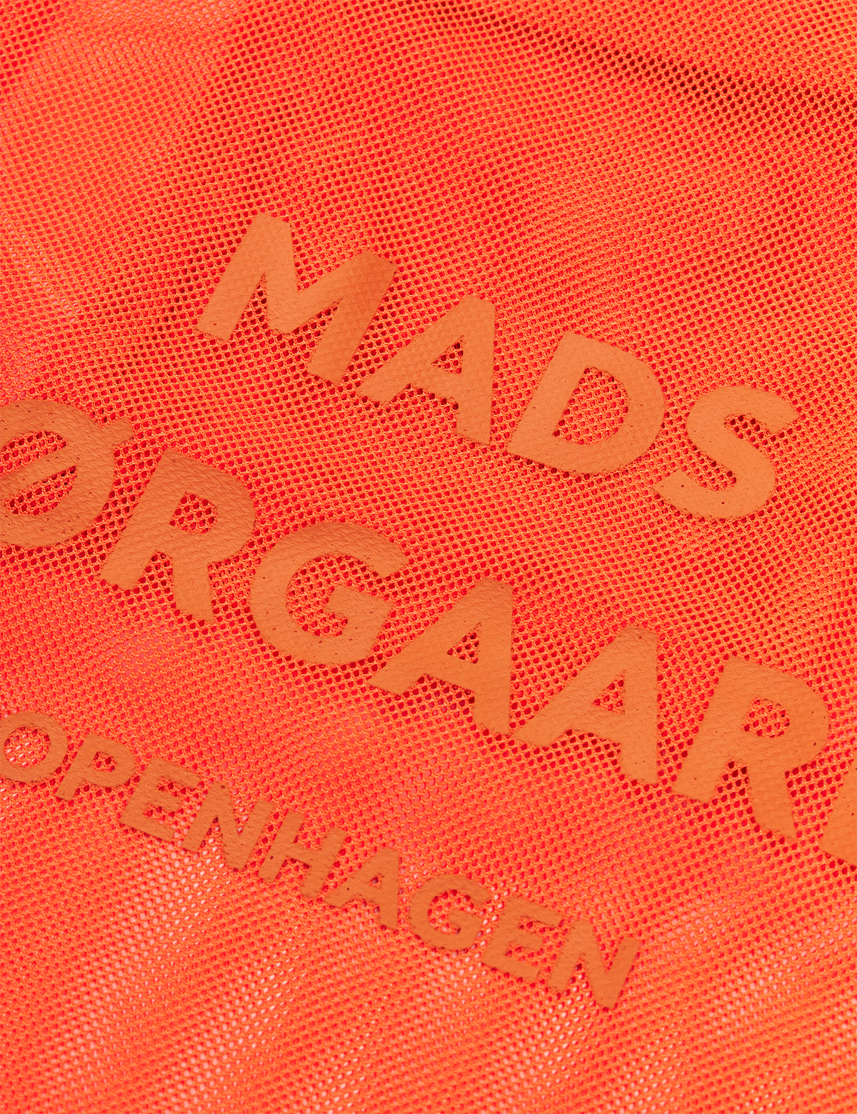 Meshy Flimsy Shopper, Neon Orange