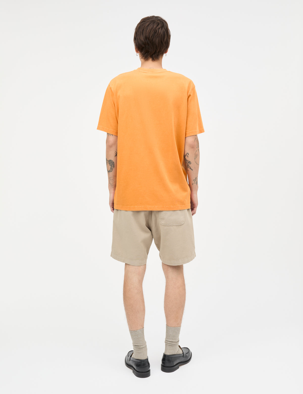 Combed Jersey Dye Thorbjørn Tee, Zinnia