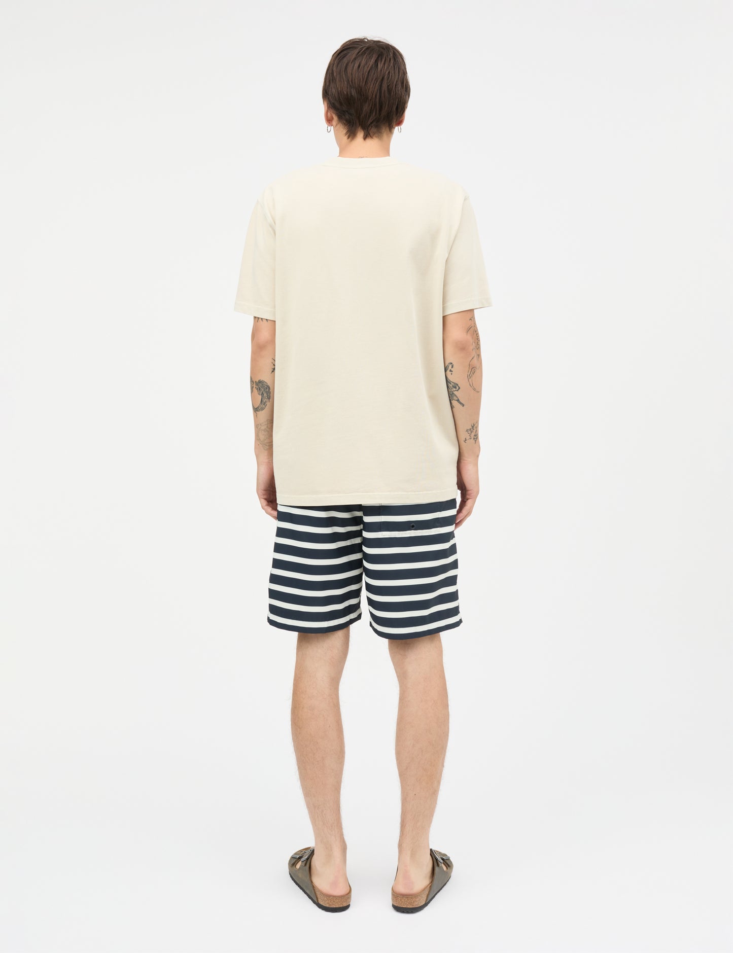 Combed Jersey Dye Thorbjørn Tee, Oatmeal