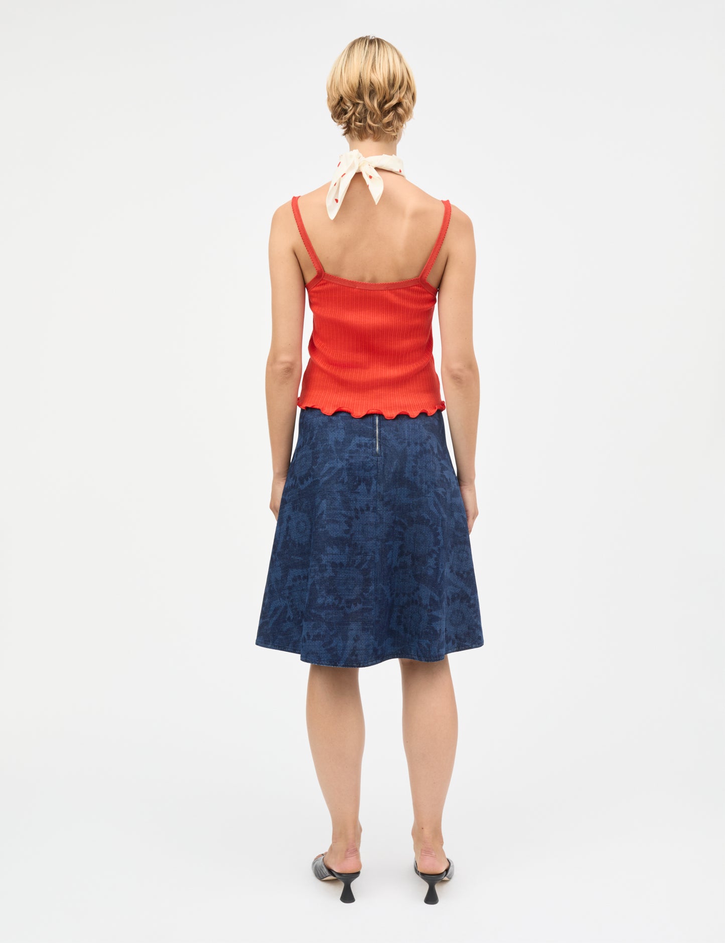 Pointella Trilla Top, Fiery Red