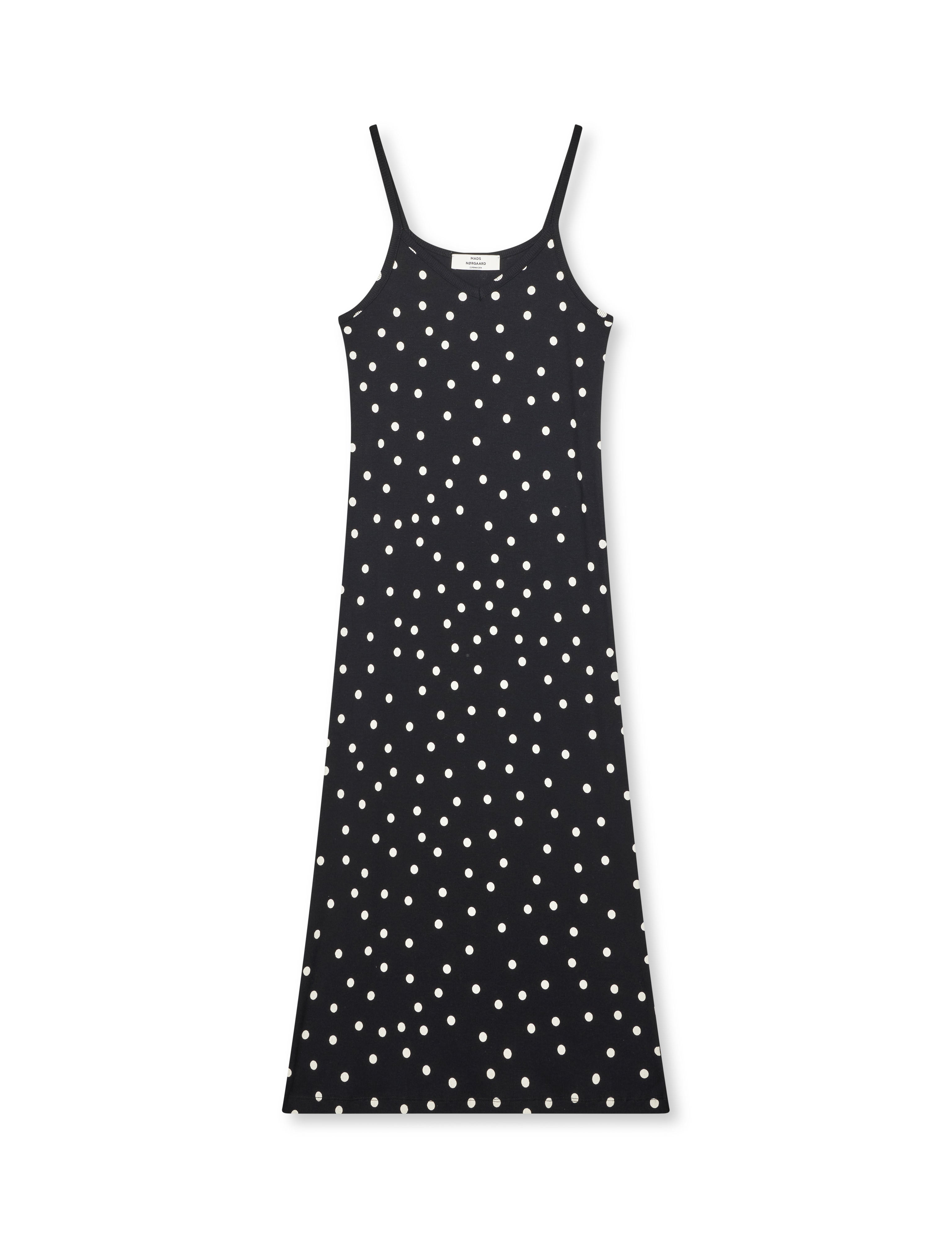 2x2 Cotton Delkissa Dress AOP, Dot AOP Black – MADS NØRGAARD