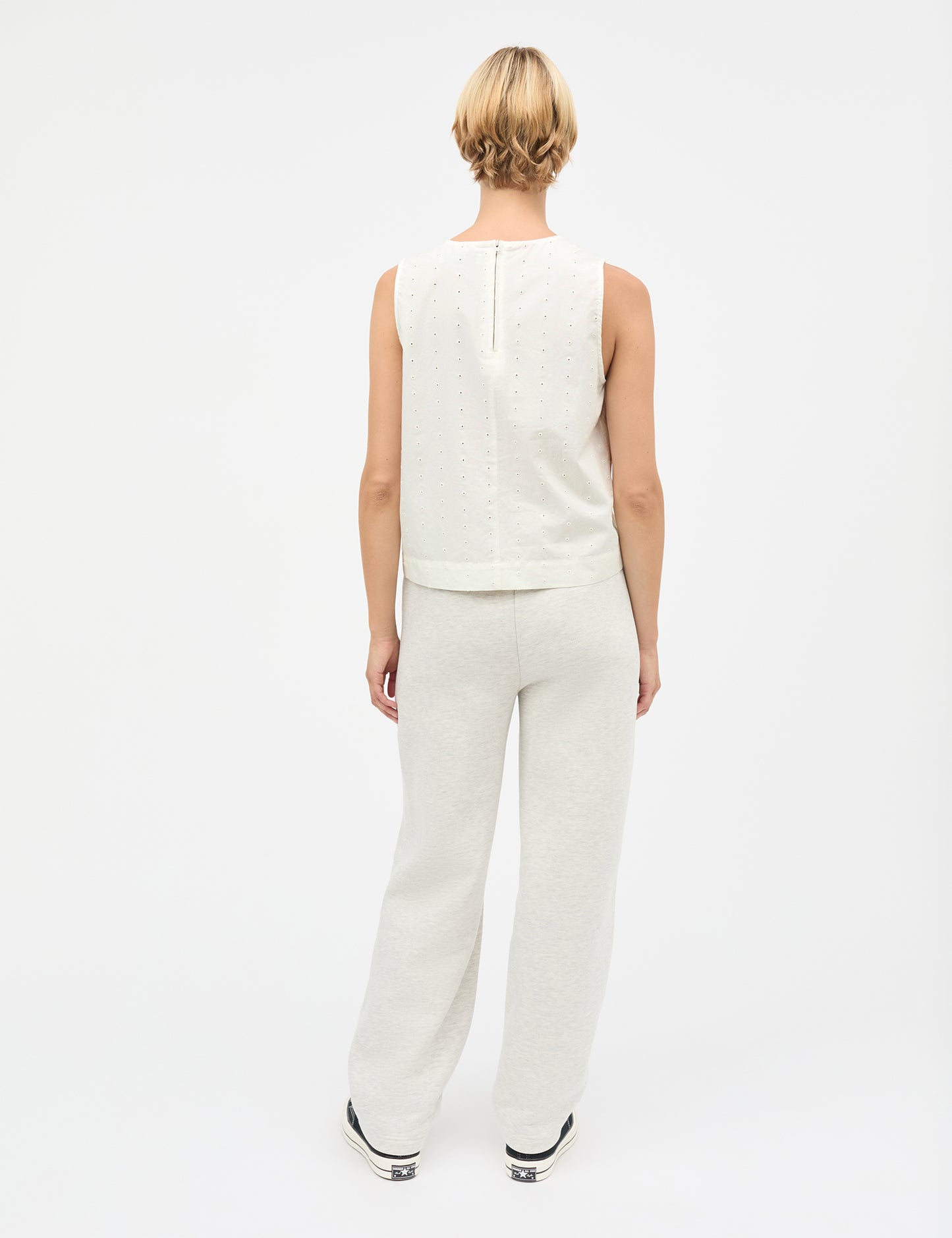 Standard Sweat Iggy Pants, Light Grey Melange