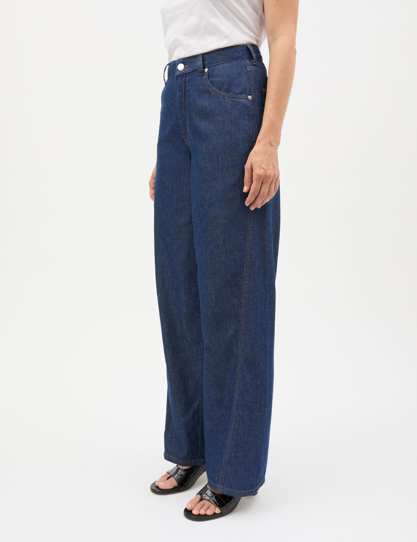 Air Denim Christel Jeans, Mid Blue Denim