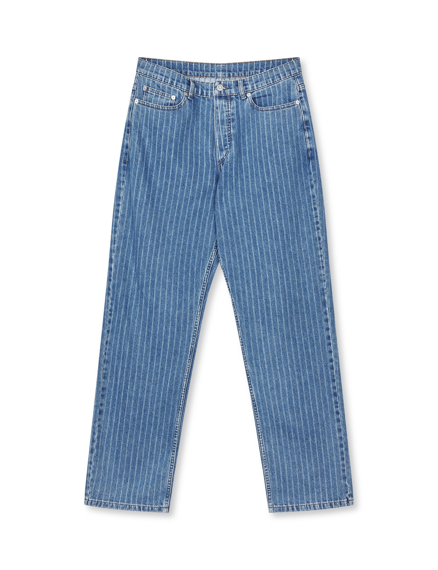 Striped Denim Coen Jeans, Light Blue Wash – MADS NØRGAARD – COPENHAGEN