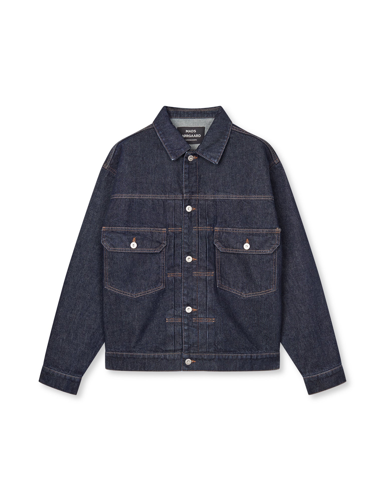 Arizona Denim Trucker Jacket, Rinse – MADS NØRGAARD – COPENHAGEN