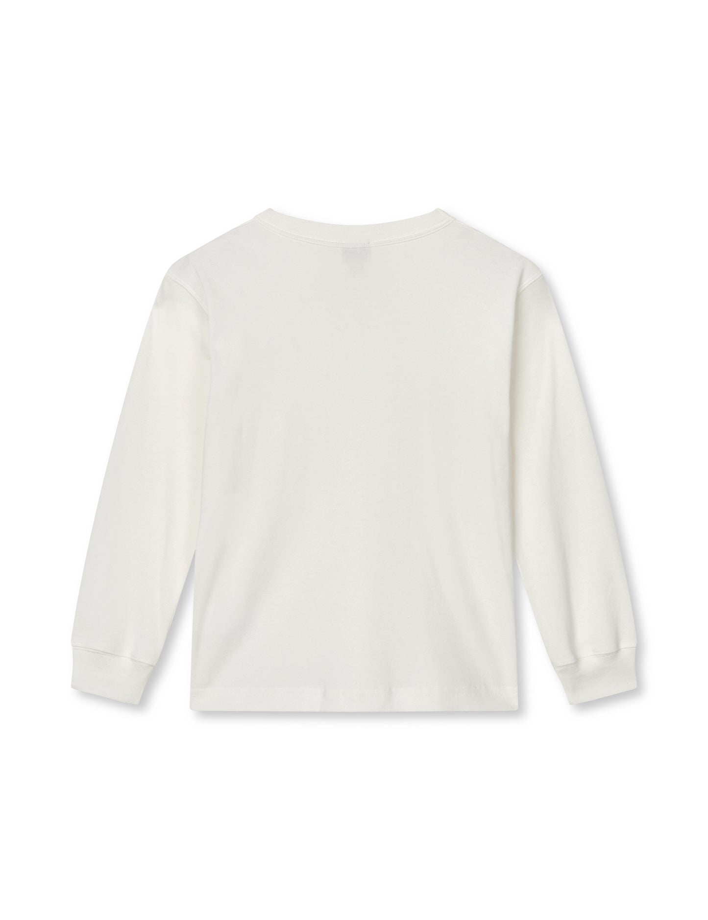 Klassik Rib Elliot LS Tee, White