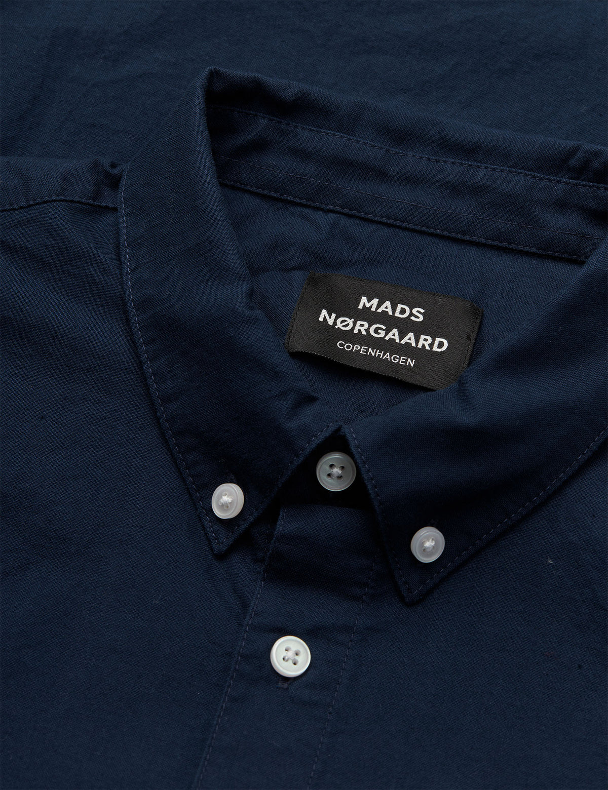 Washed Oxford Sune Shirt, Sky Captain