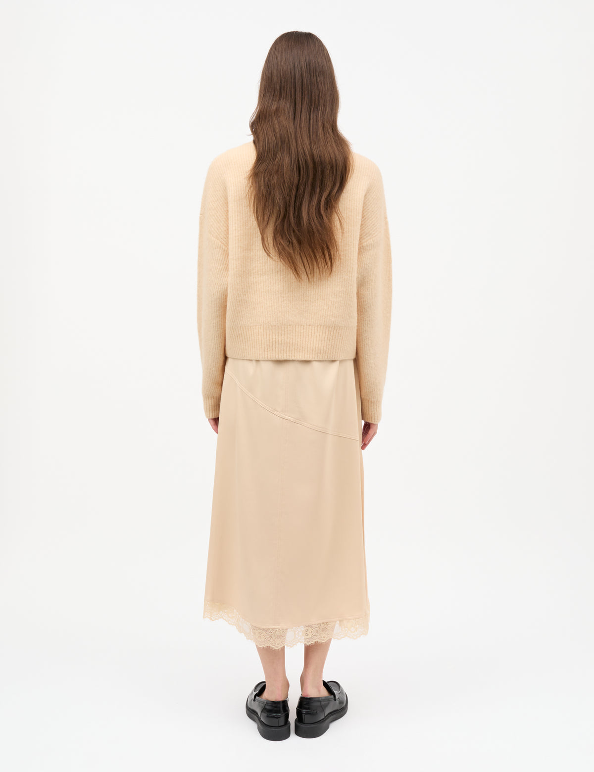 Alpaca Wool Esther Knit, Wheat