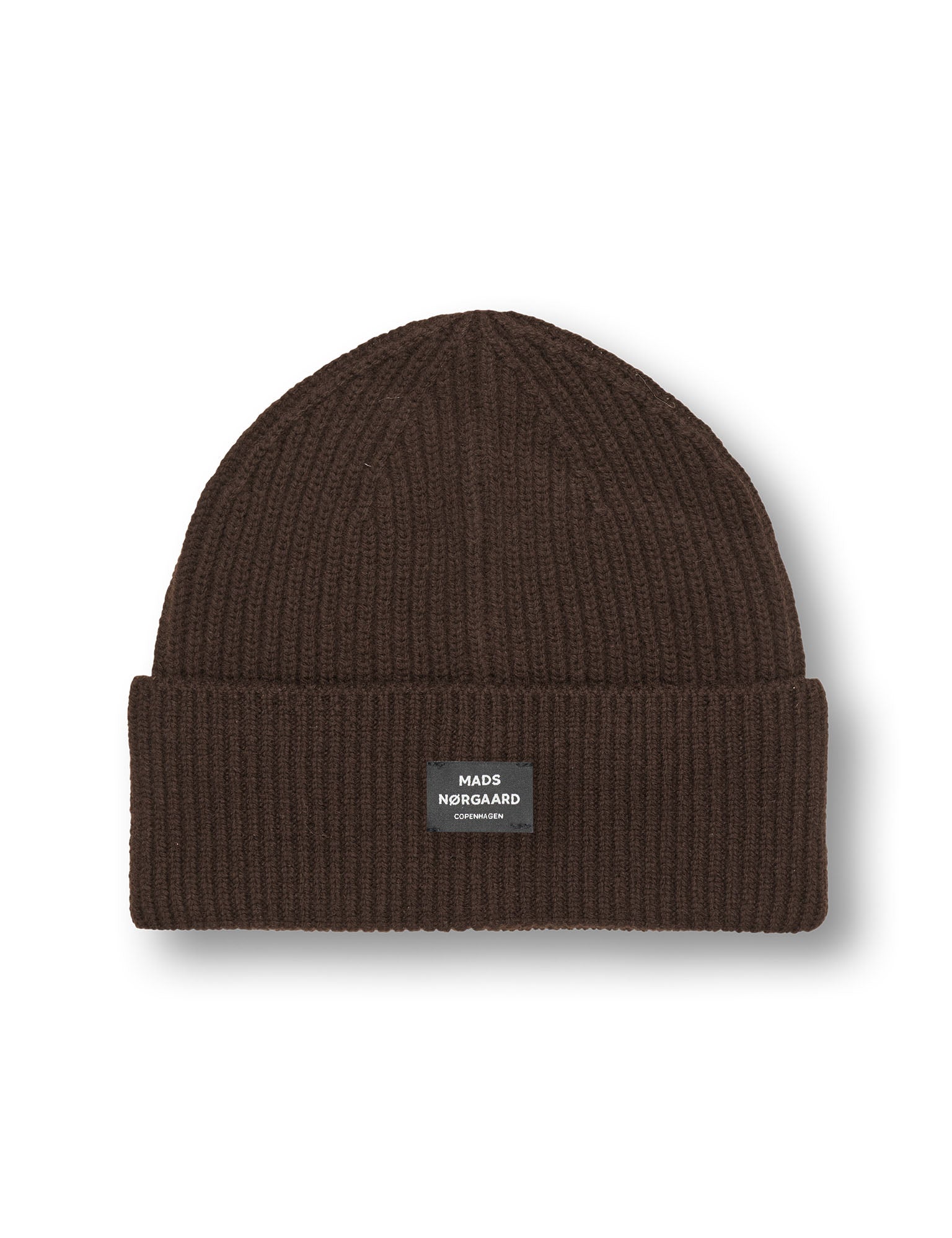 One Wool Bran Beanie, Turkish Coffee – MADS NØRGAARD – COPENHAGEN