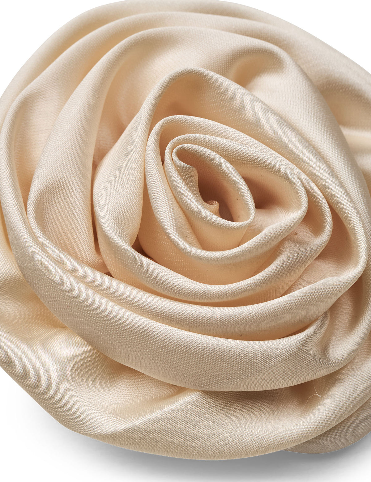MN Rose Brooch, Ecru