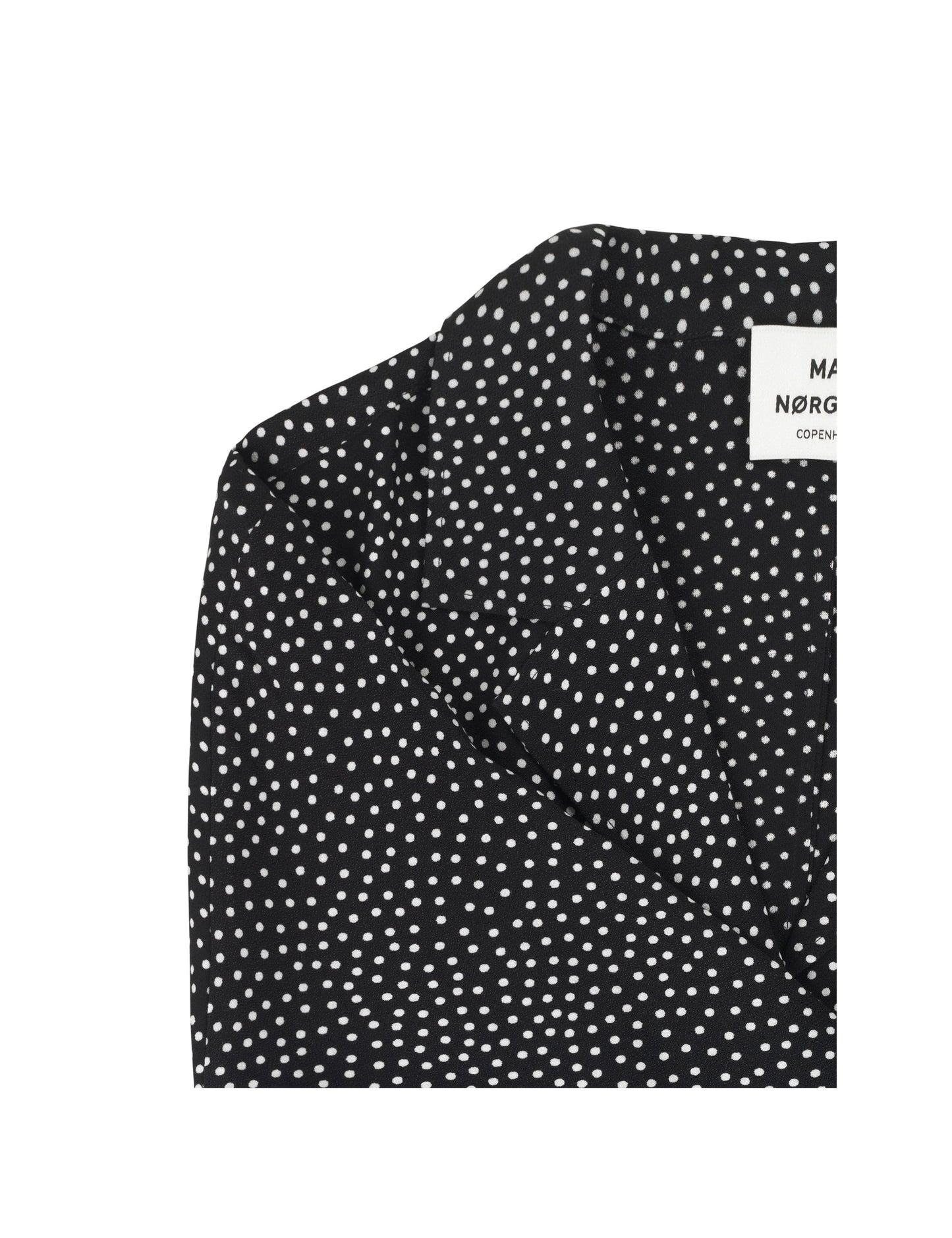 Dot Viscose Cenna, Black/Ecru
