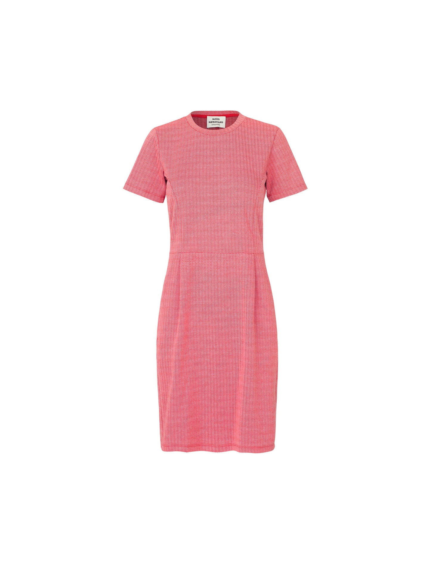Zigzag Jaquard Diella, Red/Pink