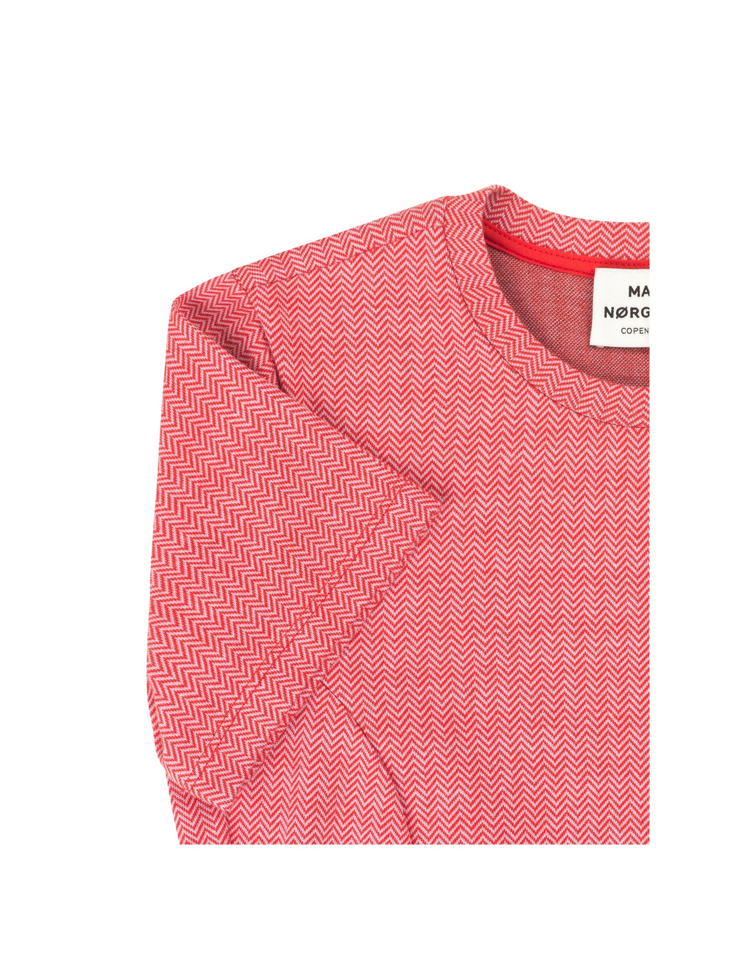 Zigzag Jaquard Diella, Red/Pink
