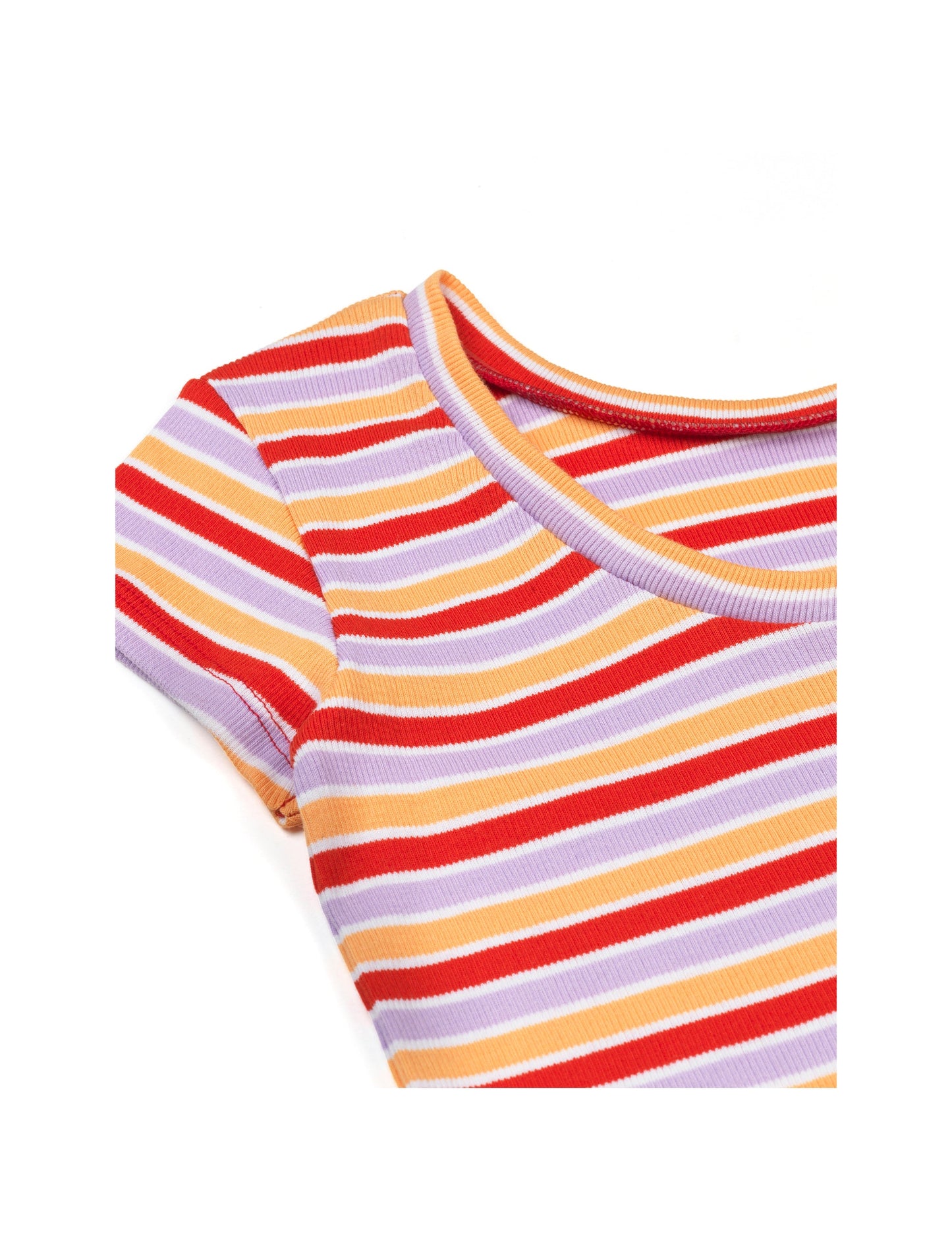 2X2 Softy Stripe Drapina, Multi Red