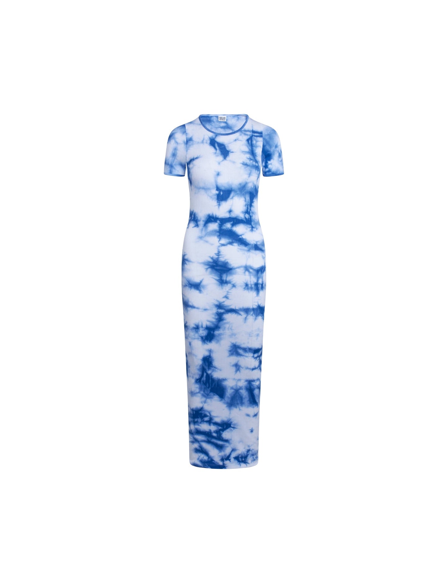 NPS Long John Dress Short Sleeve Tie Dye, Marine/White