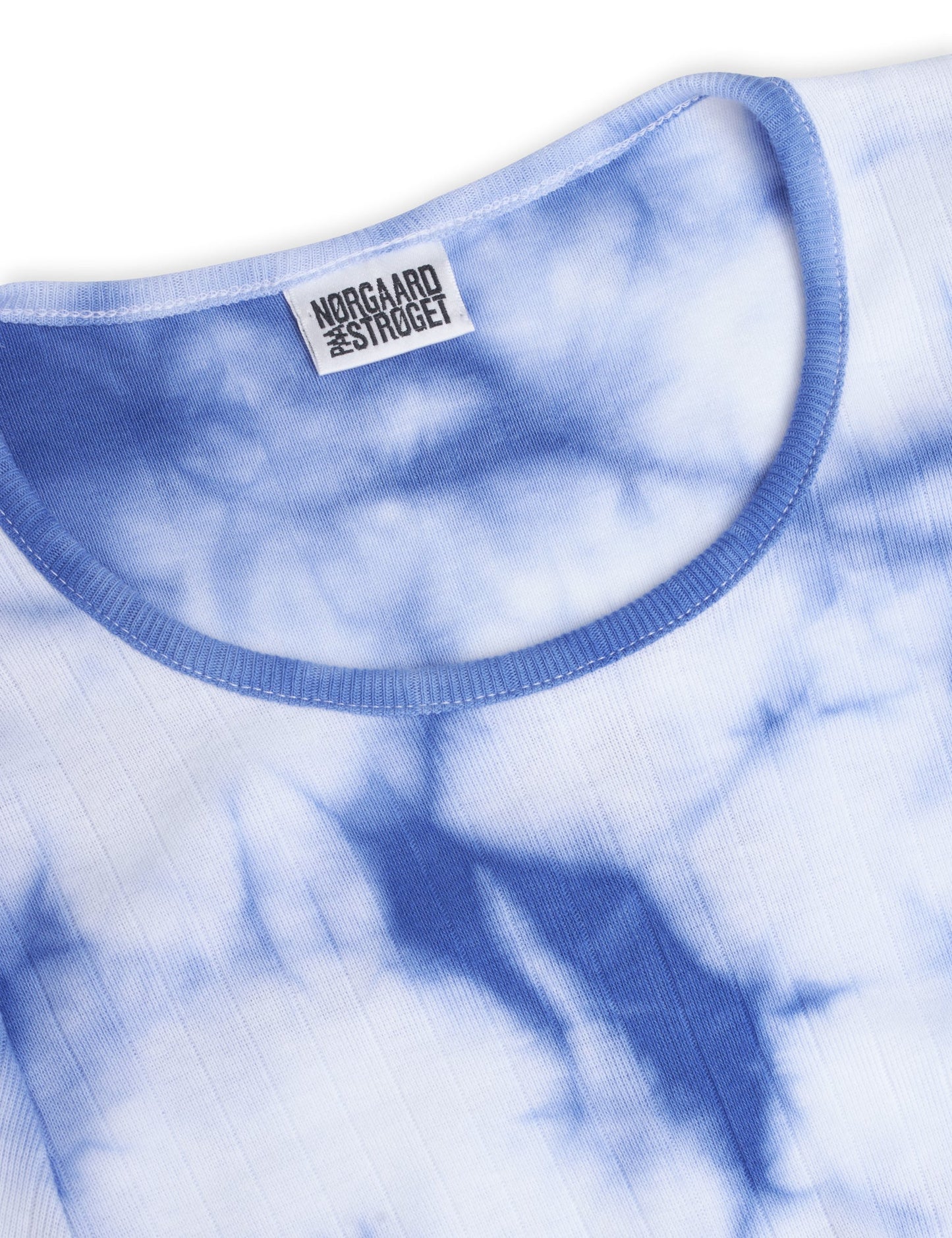NPS Long John Dress Short Sleeve Tie Dye, Marine/White