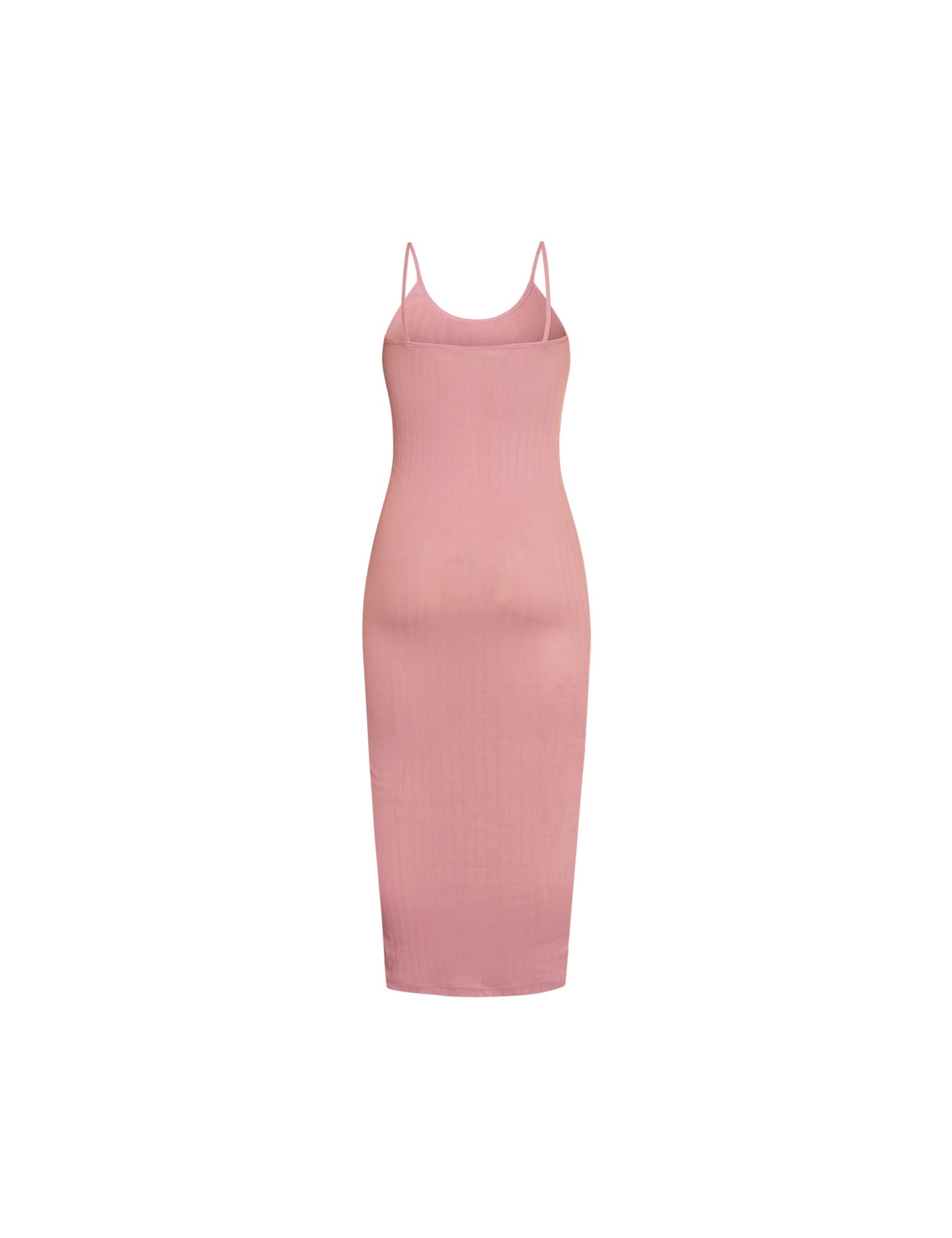 NPS Solid Strap Dress, Old Rose