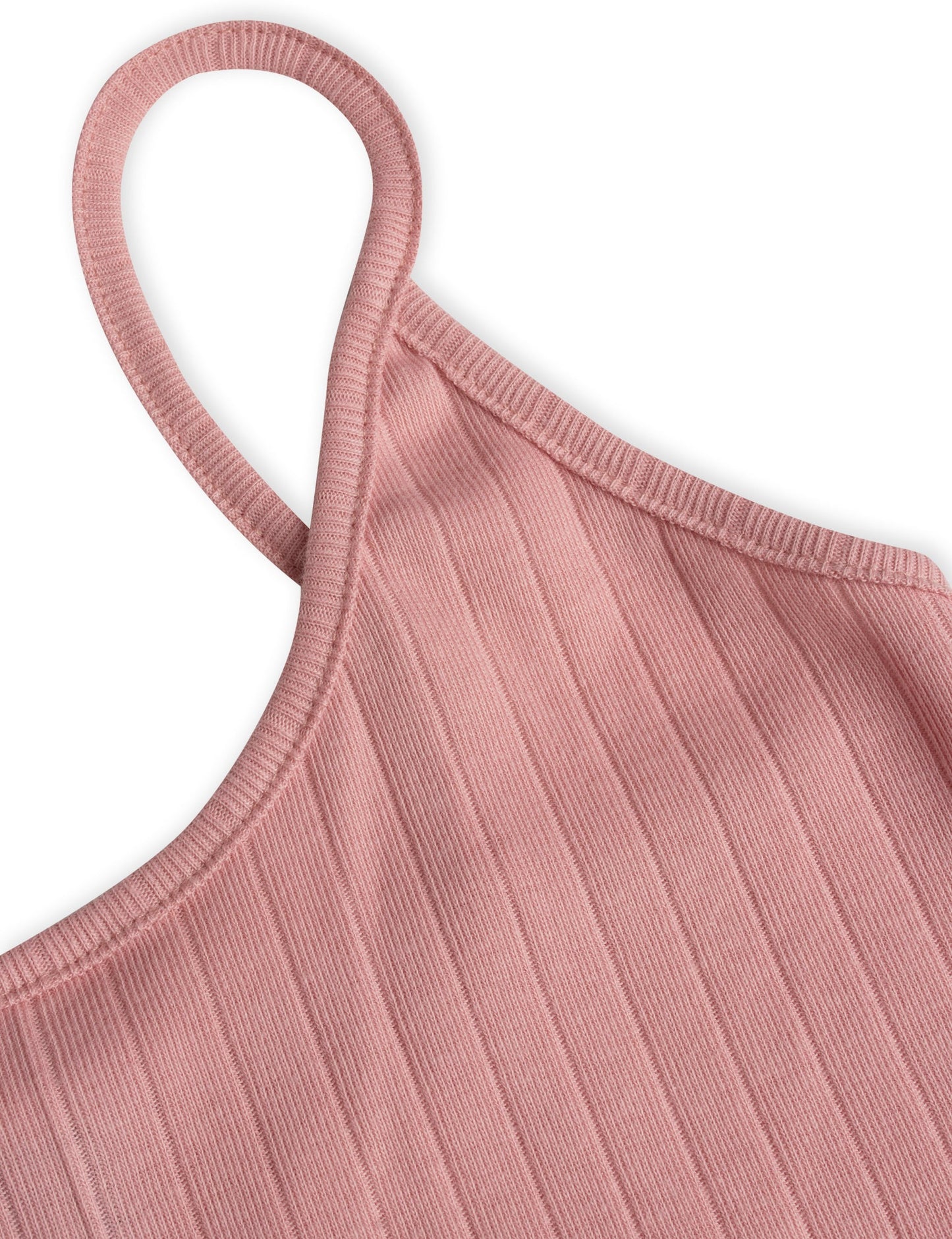 NPS Solid Strap Dress, Old Rose