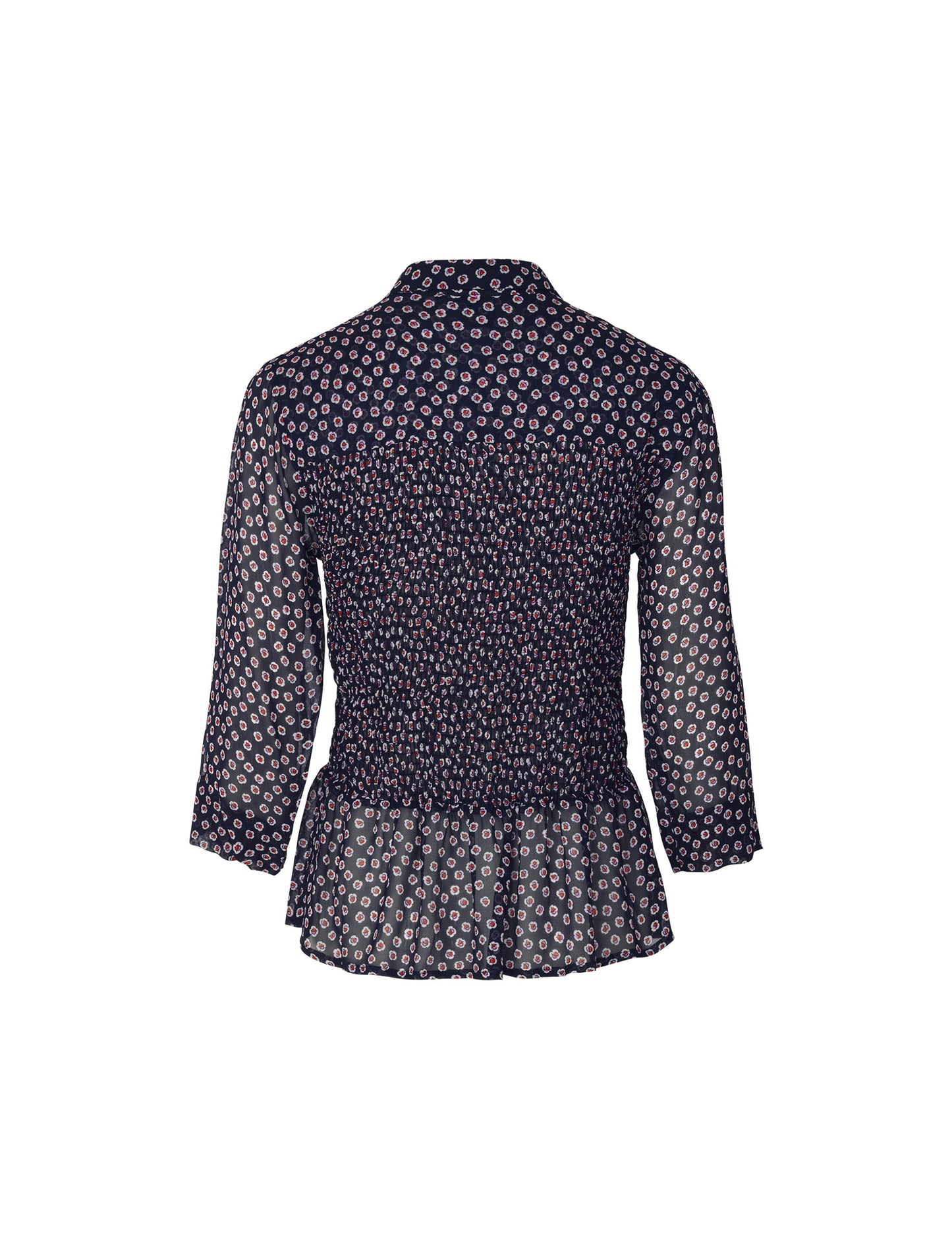 Bloom Crepe Smockilla, Navy