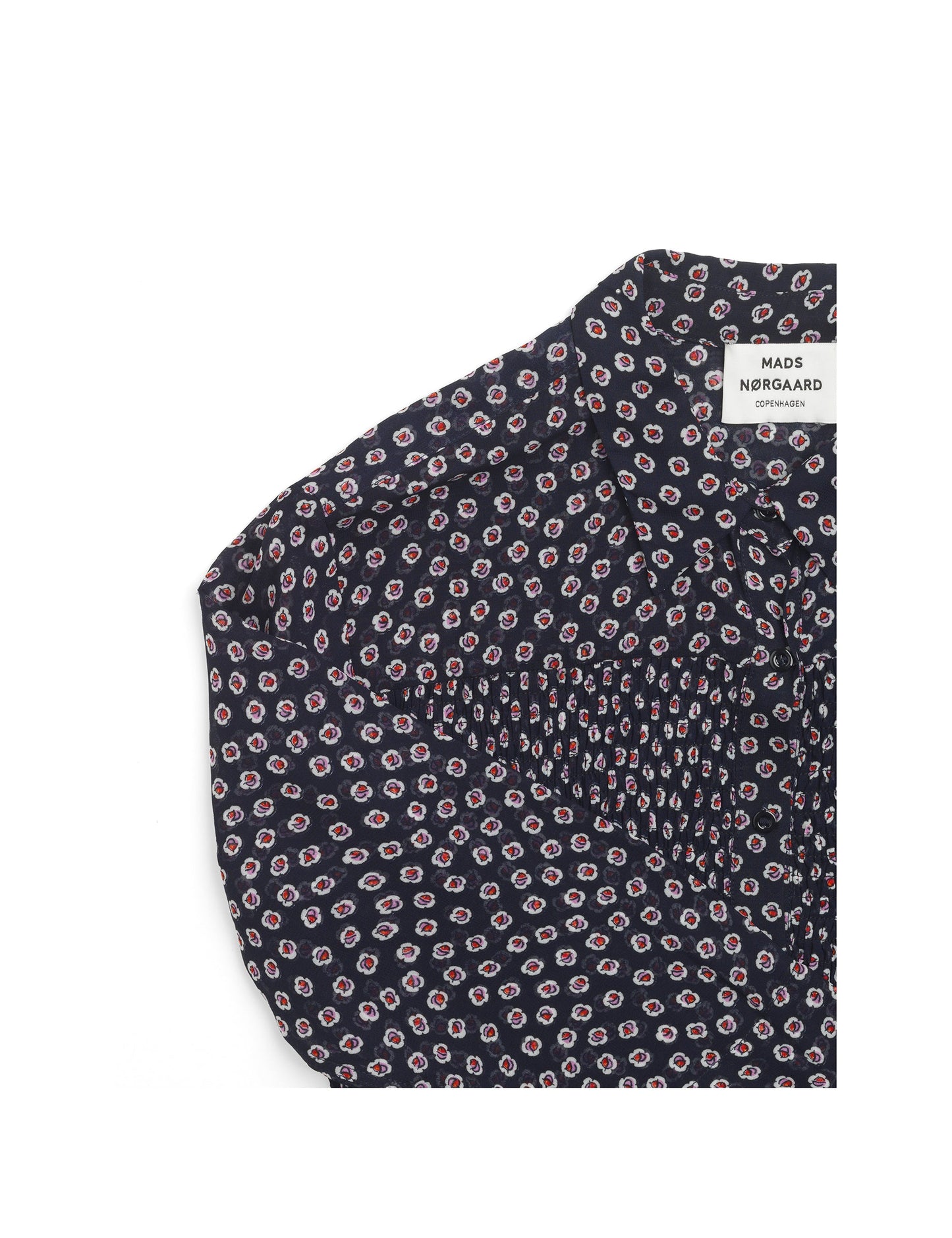 Bloom Crepe Smockilla, Navy