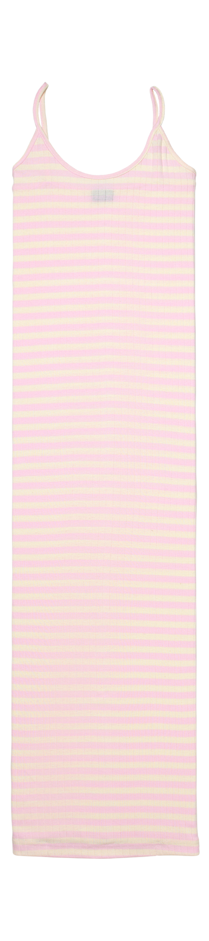 NPS Broadway Strap Dress, Light Pink/Ecru