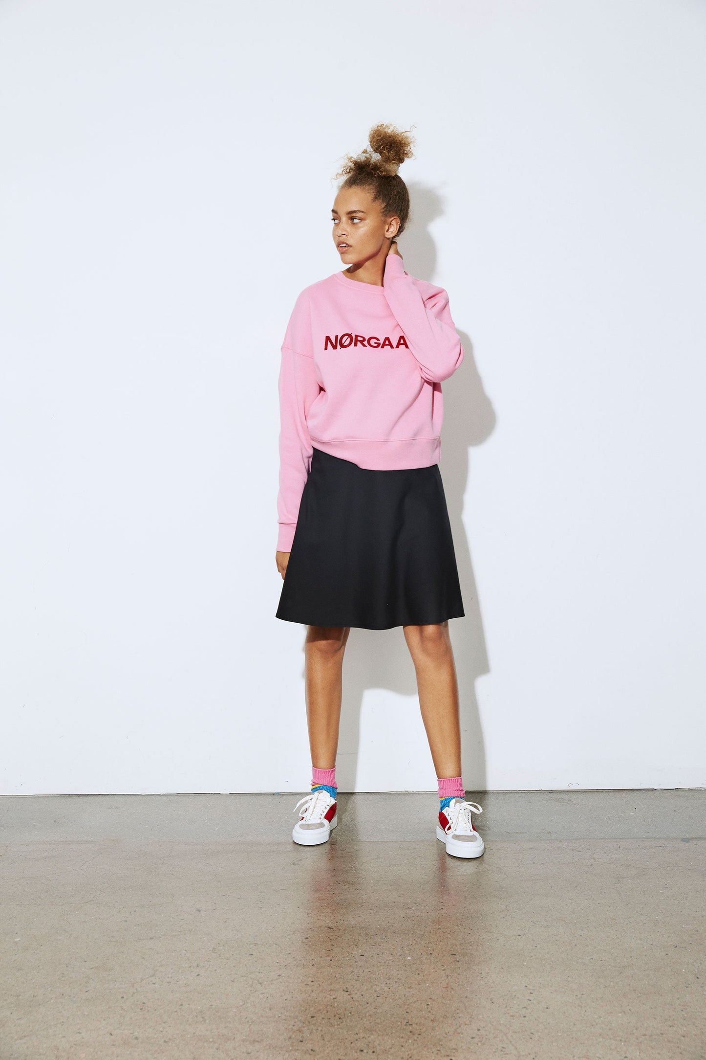 Organic sweat Tilvina p C, Pink/Red