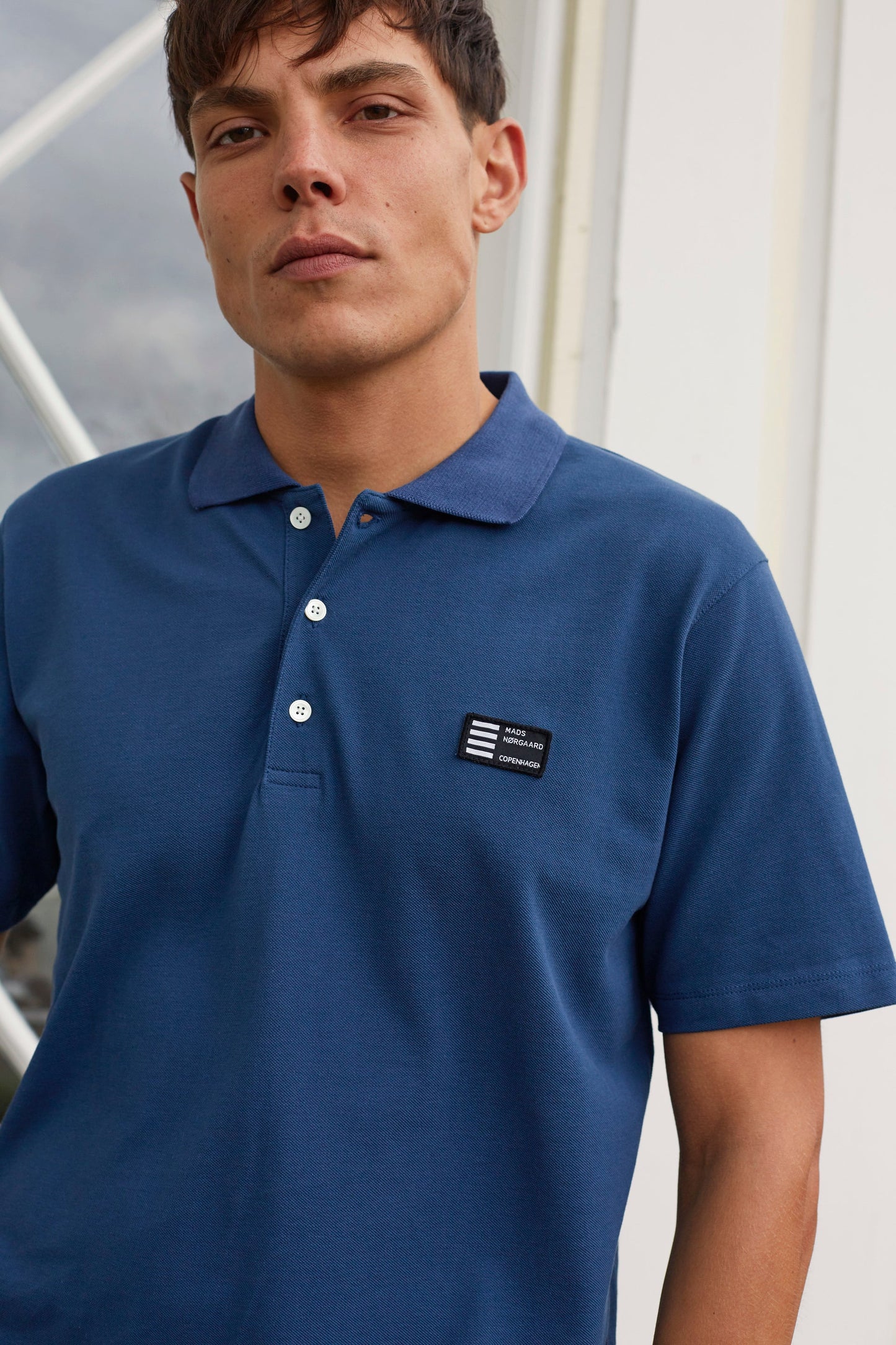 Dyed Pique Polo, Saragasso Sea