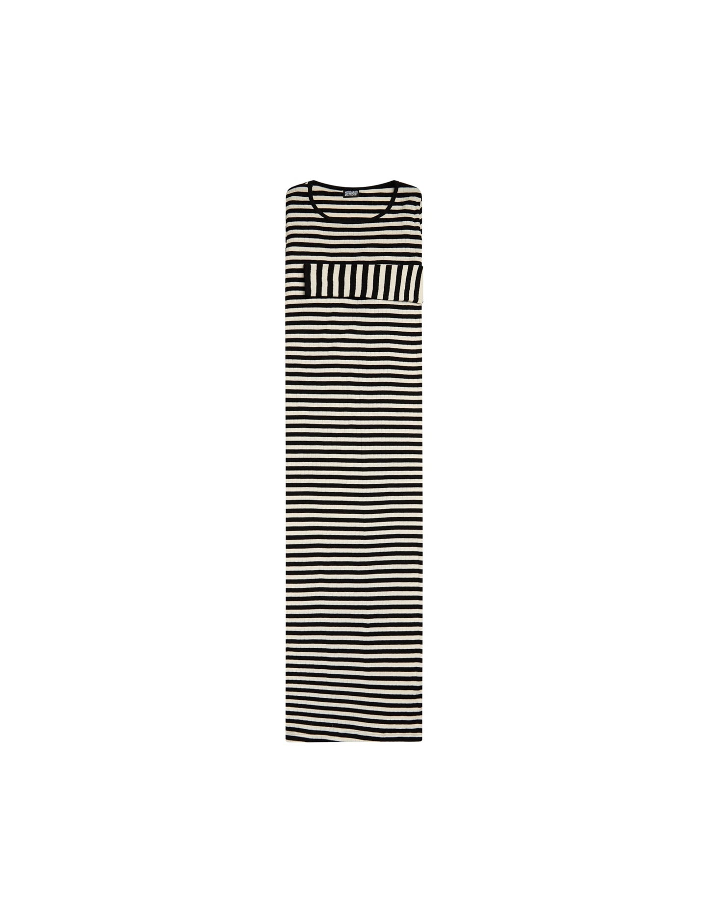 NPS Long John Dress Broadway, Black/Ecru