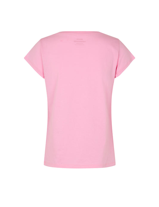 Organic Jersey Teasy Tee FAV, Begonia Pink