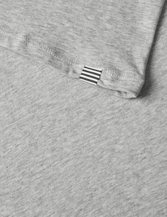 Fine Jersey Teasy Tee FAV, Light Grey Melange