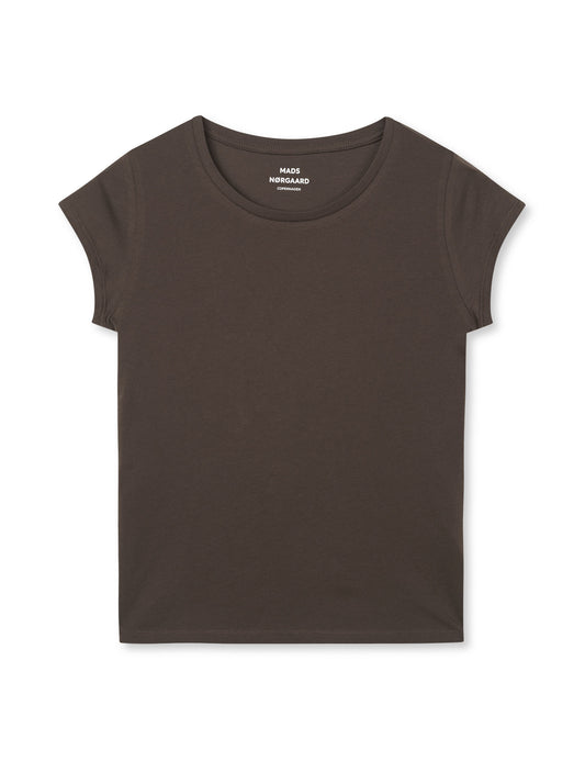 Fine Jersey Teasy Tee FAV, Turkish Coffee