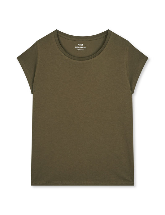 Fine Jersey Teasy Tee FAV, Tarmac